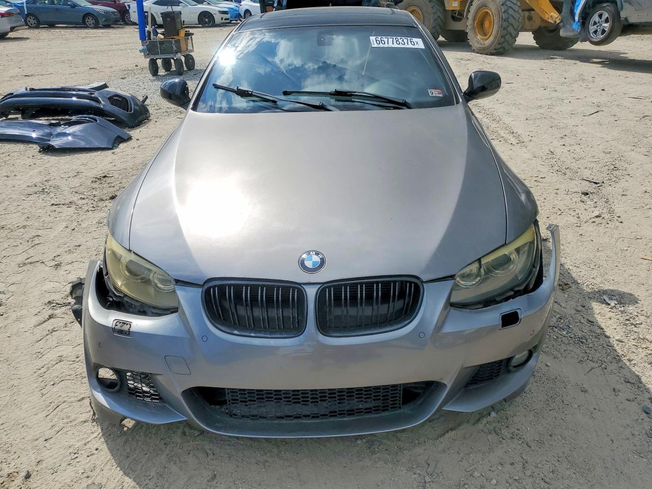 2011 Bmw 335 I Gray vin: WBAKG7C53BE263820