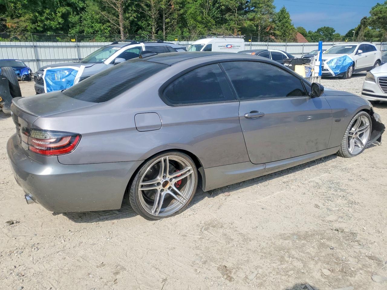 2011 Bmw 335 I Gray vin: WBAKG7C53BE263820