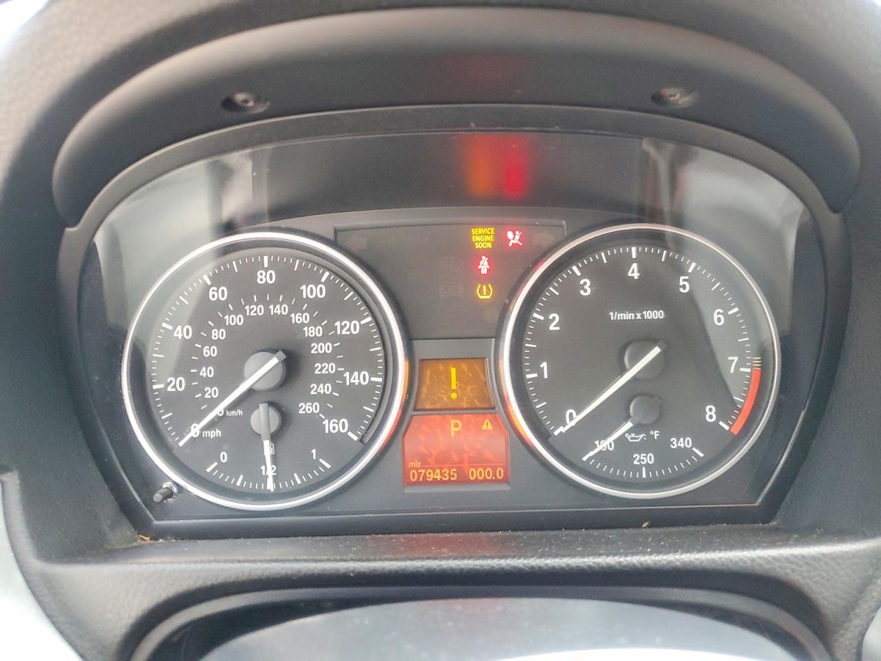2011 Bmw 335 I Gray vin: WBAKG7C53BE263820
