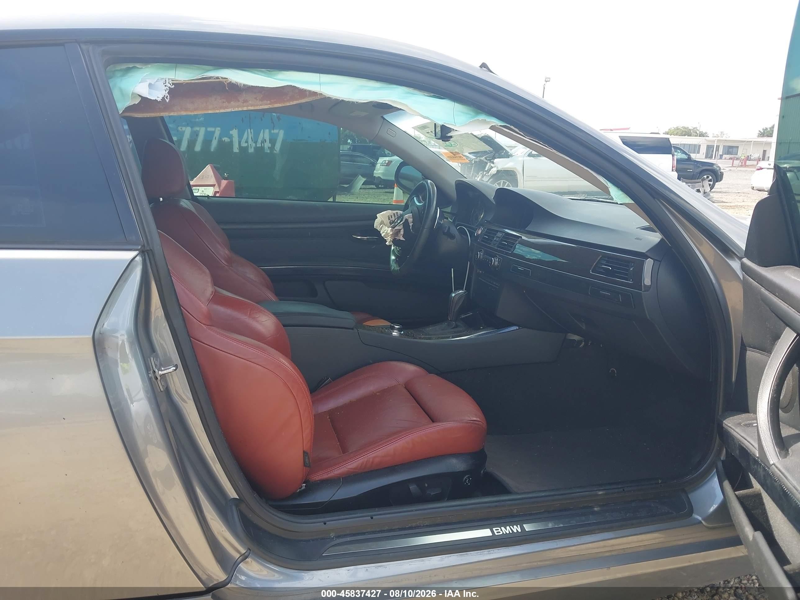 2011 Bmw 335i Gray vin: WBAKG7C53BE264420