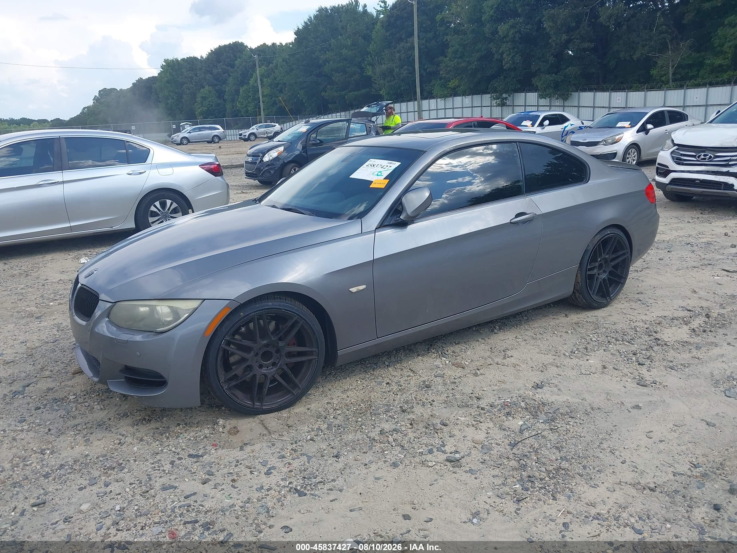 2011 Bmw 335i Gray vin: WBAKG7C53BE264420