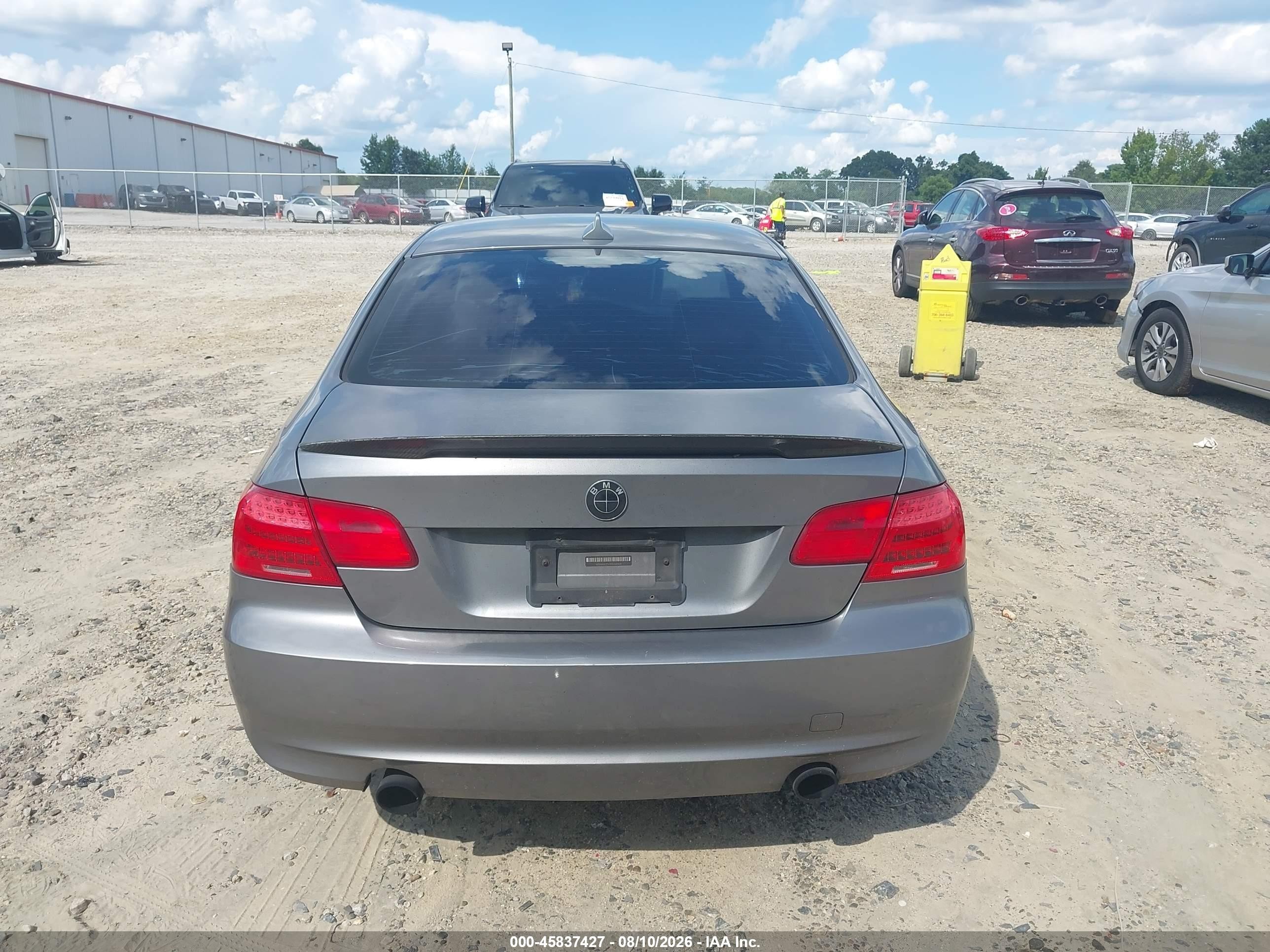 2011 Bmw 335i Gray vin: WBAKG7C53BE264420