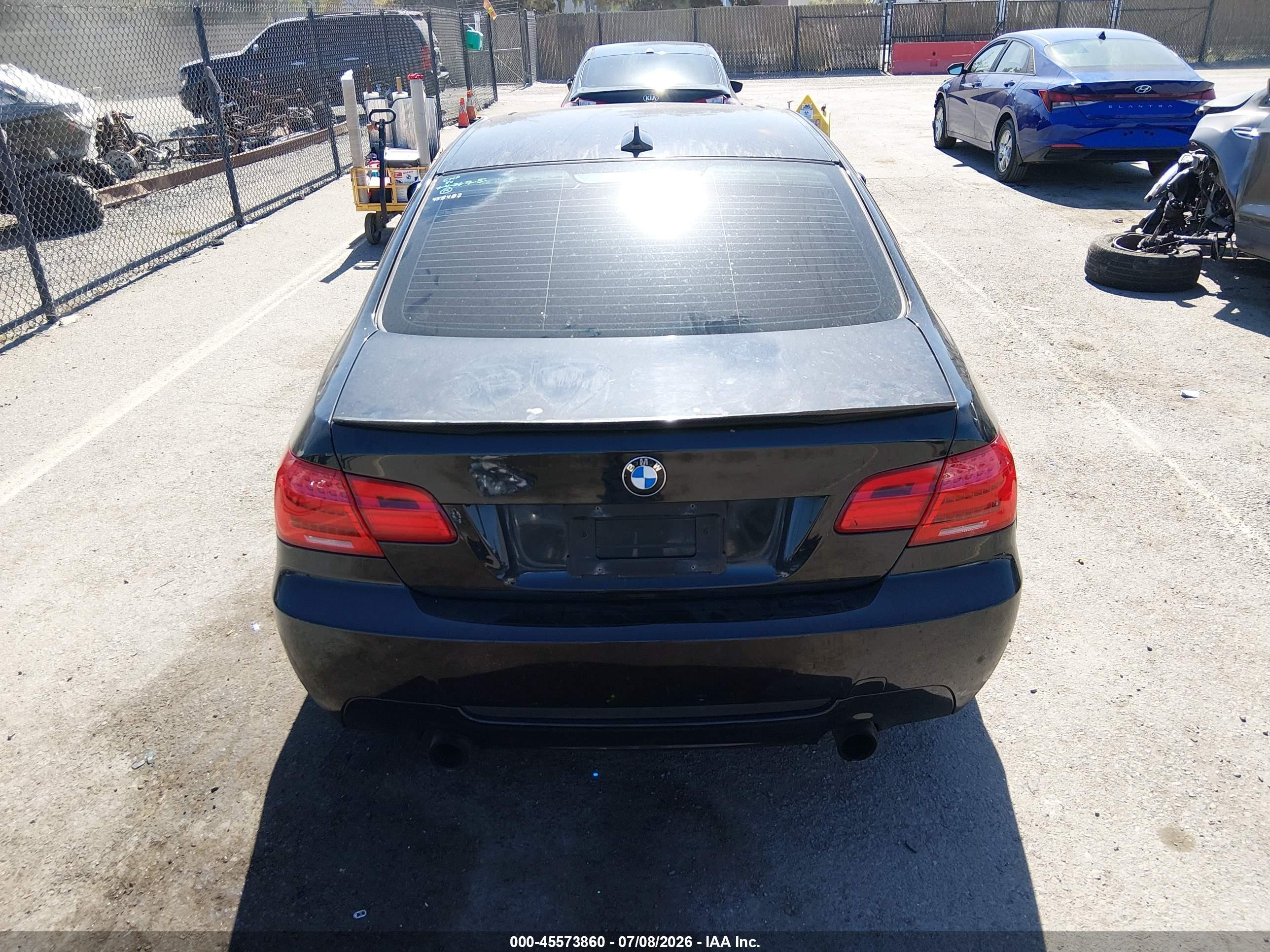 2013 Bmw 335i   Black vin: WBAKG7C54DJ437825
