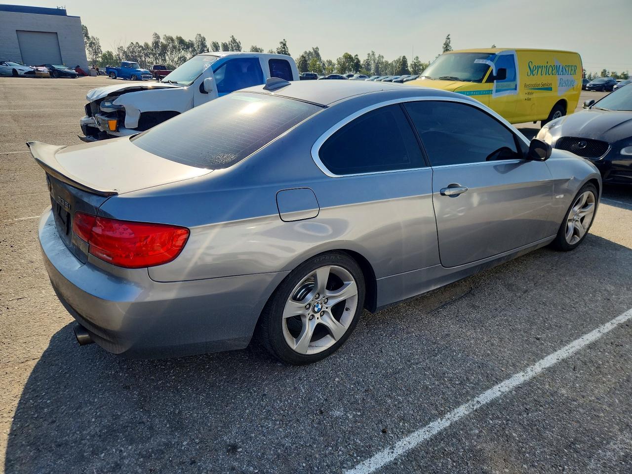2013 Bmw 335 I Silver vin: WBAKG7C55DJ437638