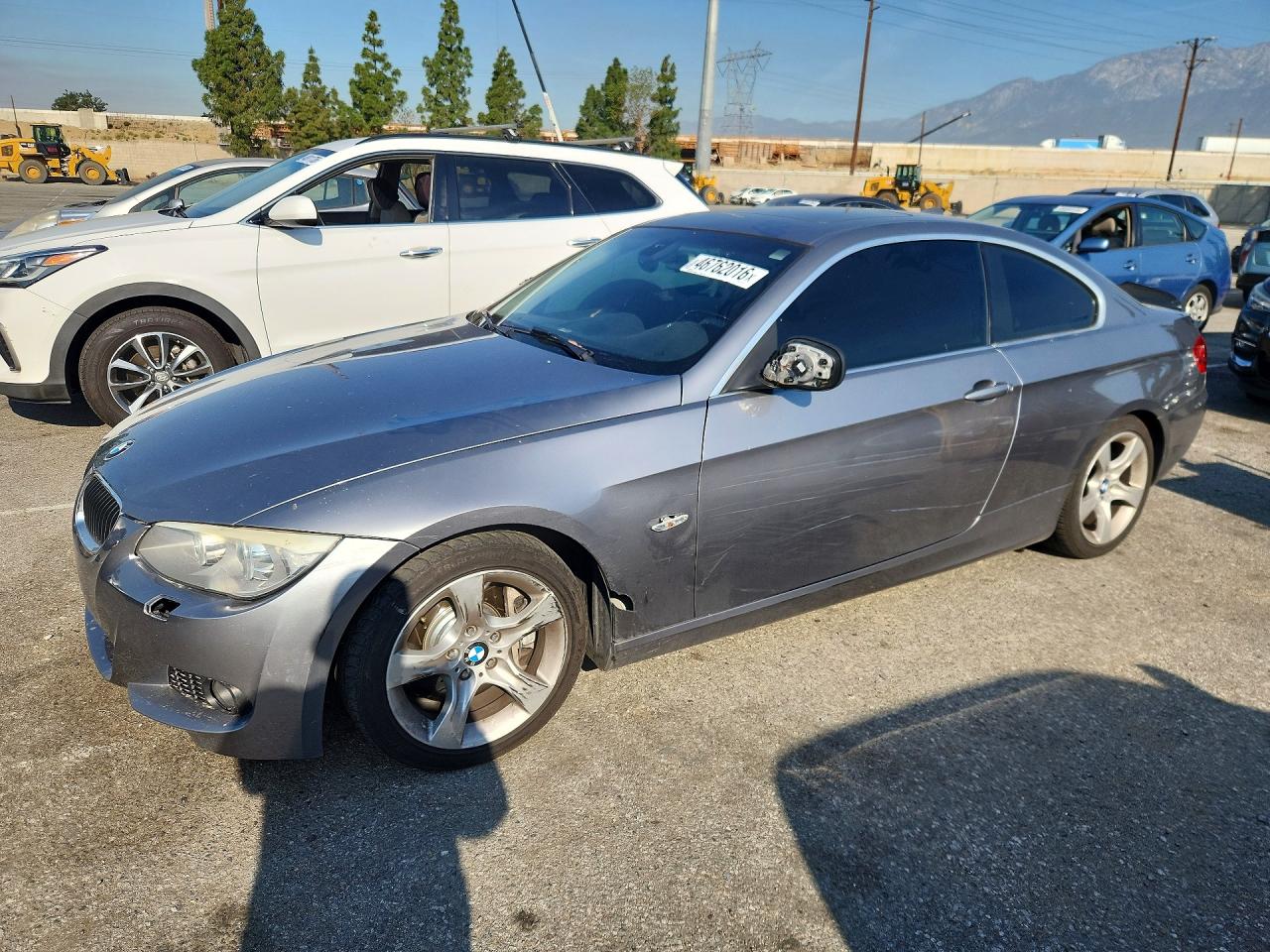 2013 Bmw 335 I Silver vin: WBAKG7C55DJ437638