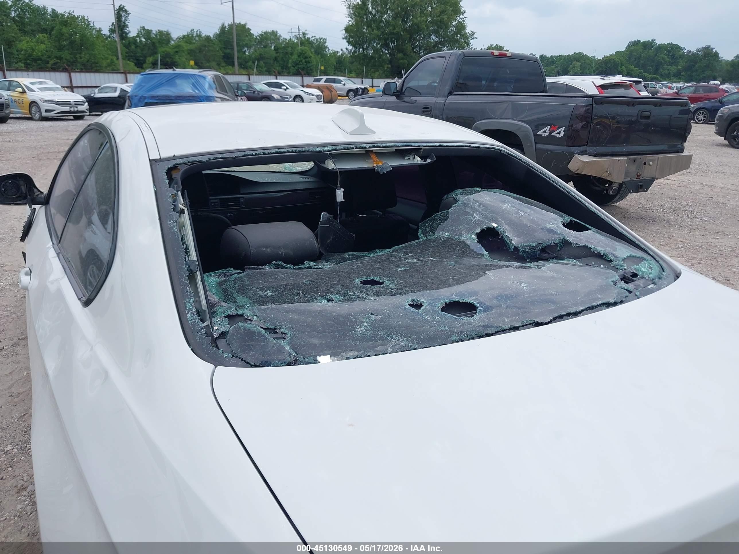 2013 Bmw 335i   White vin: WBAKG7C55DJ437994