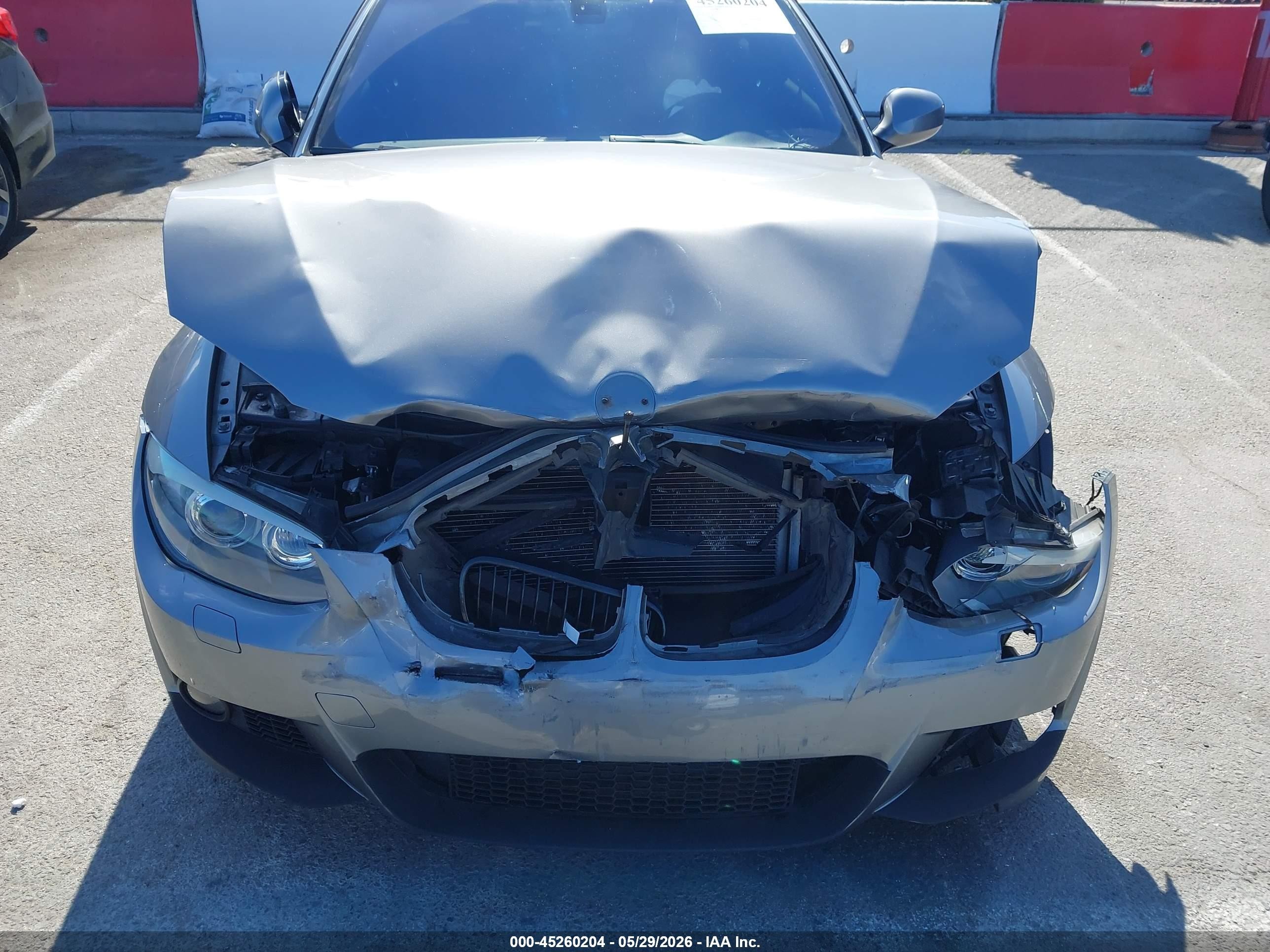 2012 Bmw 335i   Gray vin: WBAKG7C57CE802165