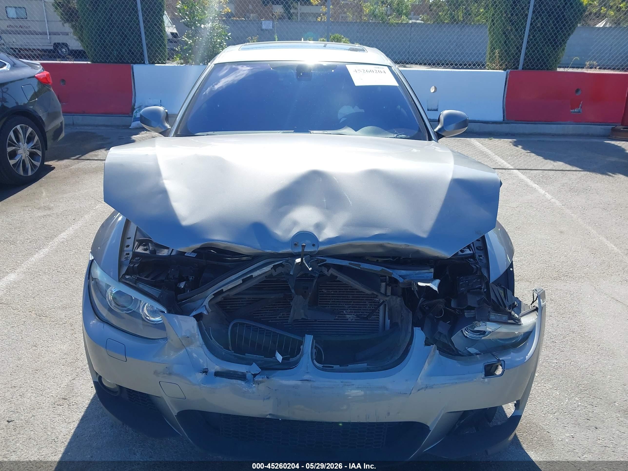 2012 Bmw 335i   Gray vin: WBAKG7C57CE802165