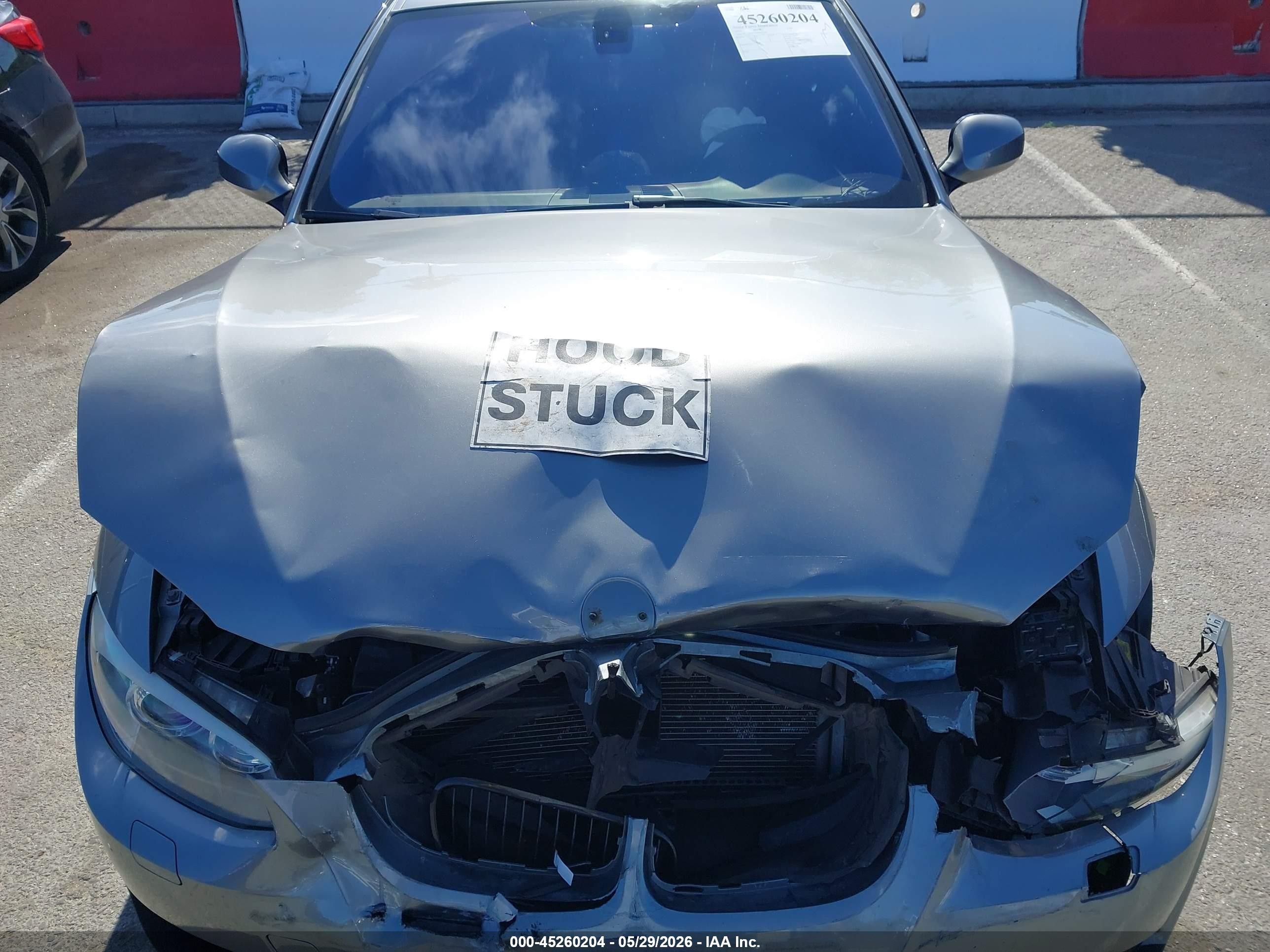 2012 Bmw 335i   Gray vin: WBAKG7C57CE802165