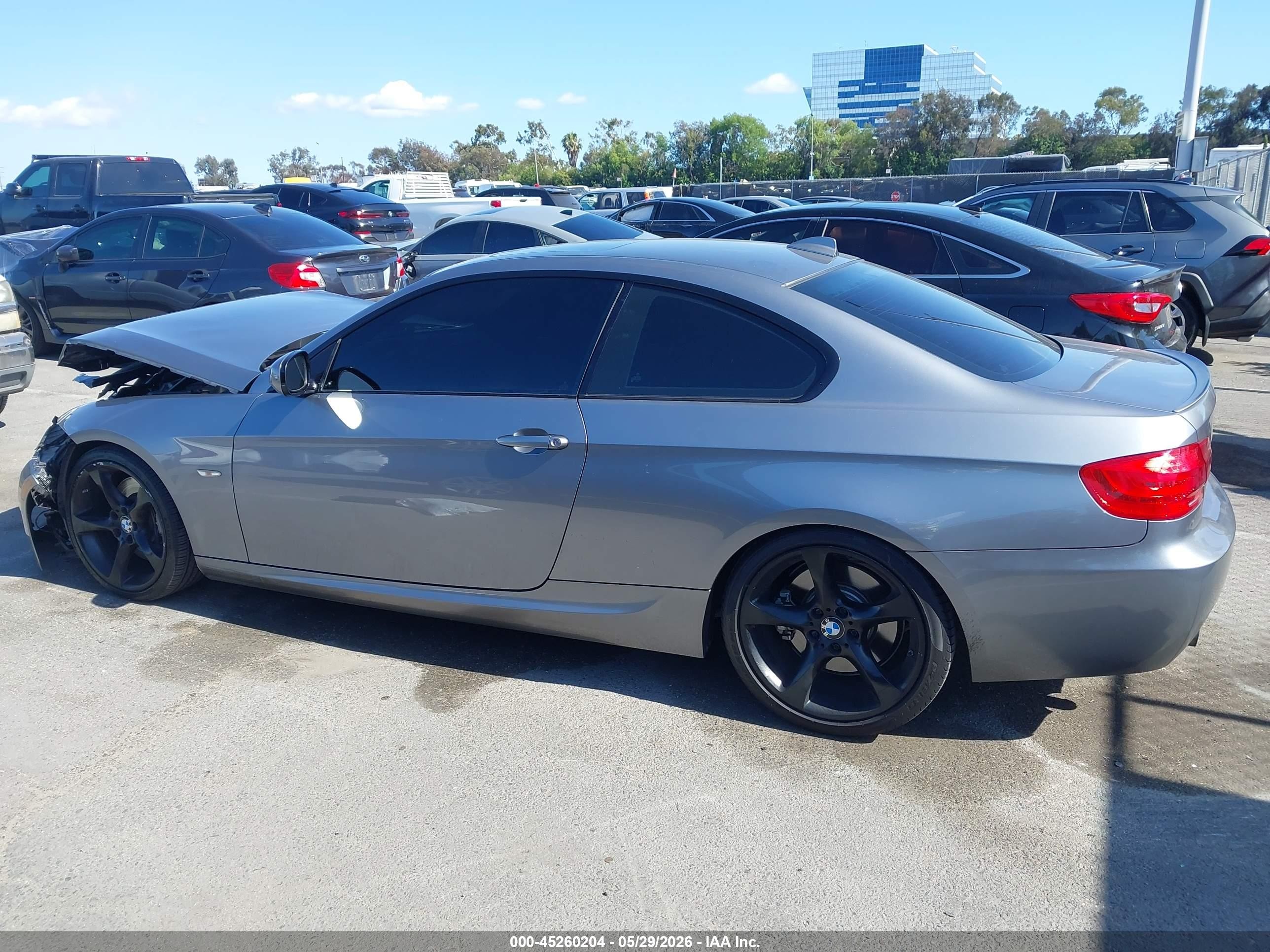 2012 Bmw 335i   Gray vin: WBAKG7C57CE802165