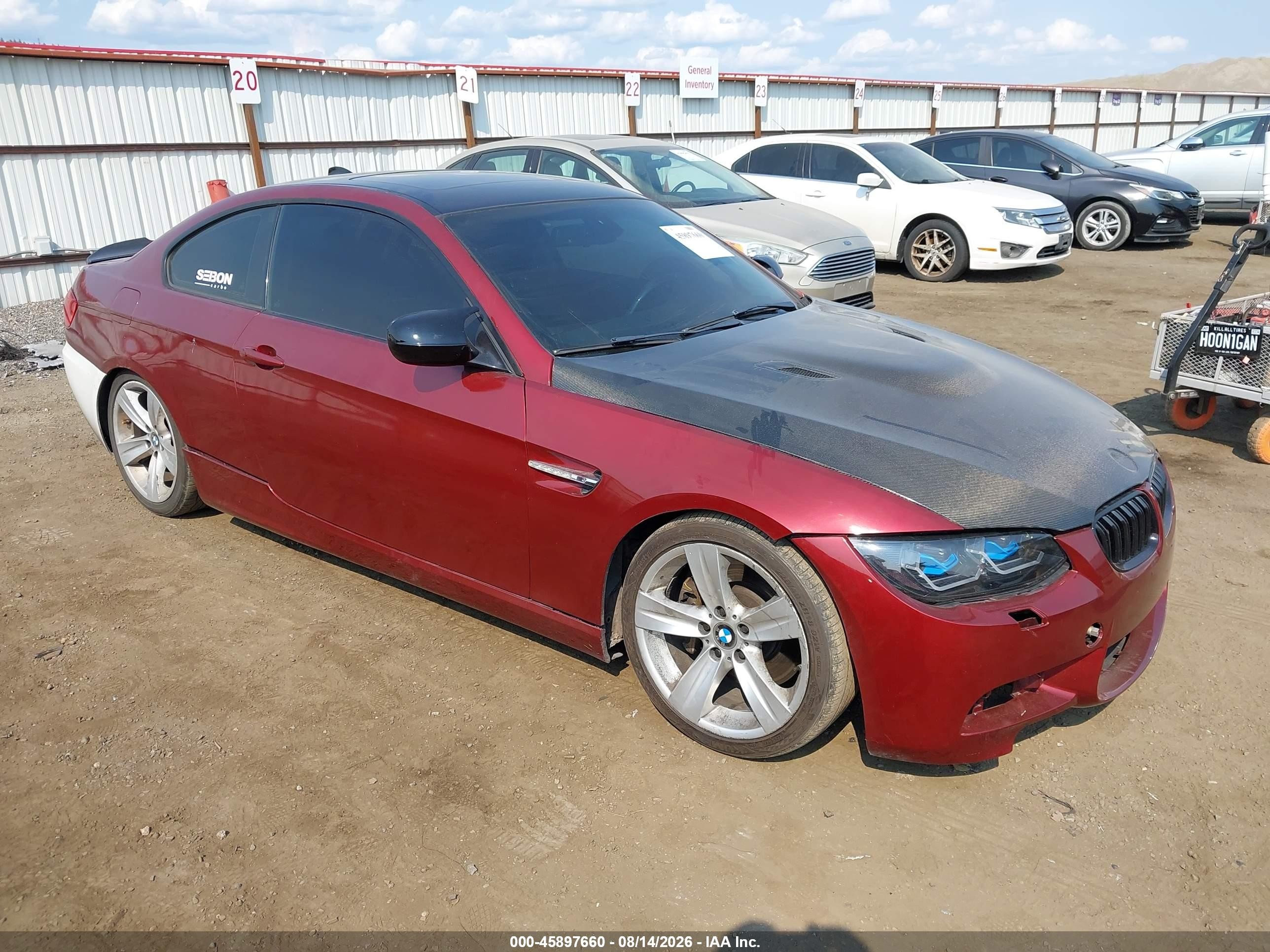 2011 Bmw 335i   Red vin: WBAKG7C58BE801945