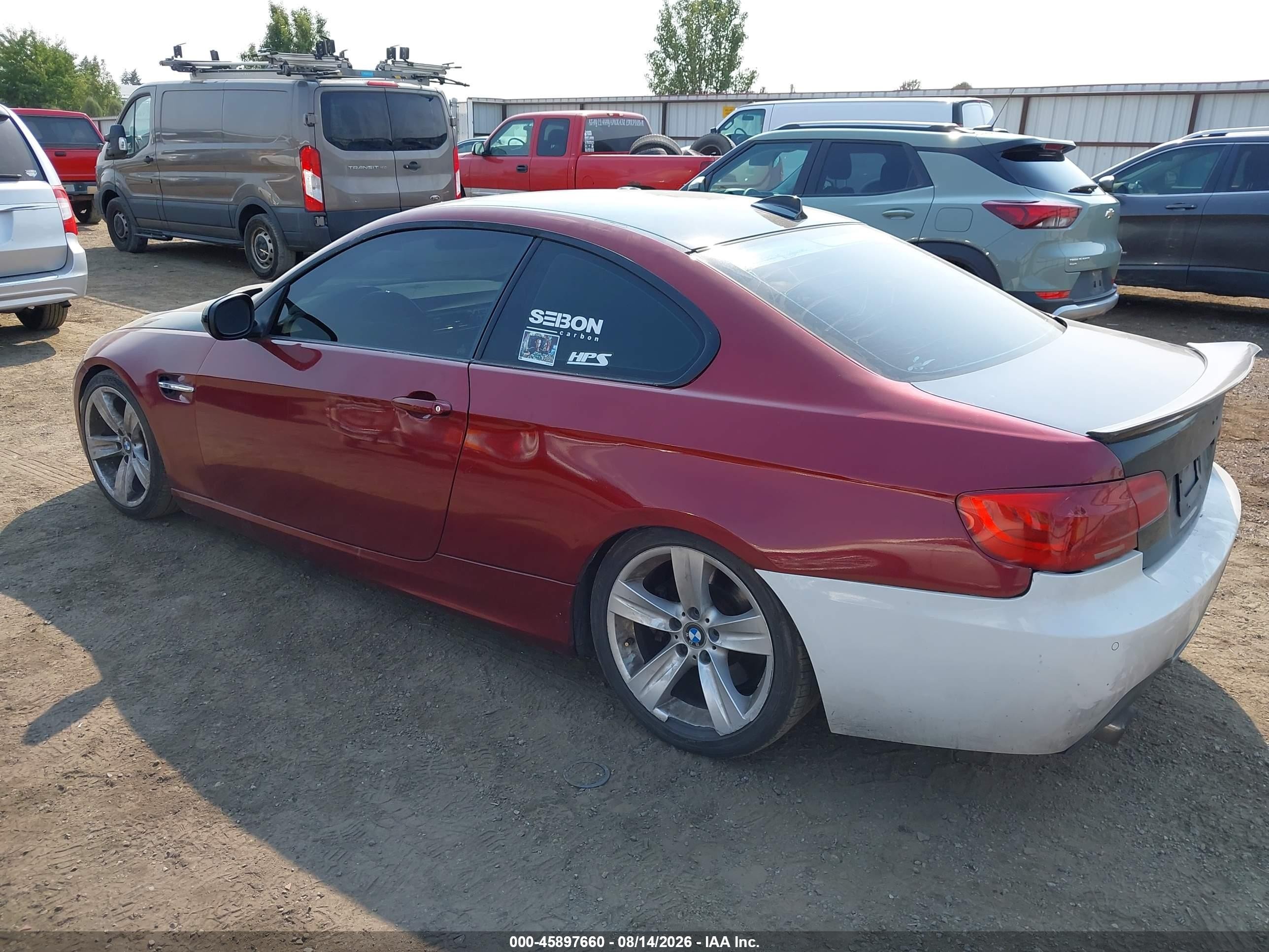 2011 Bmw 335i   Red vin: WBAKG7C58BE801945