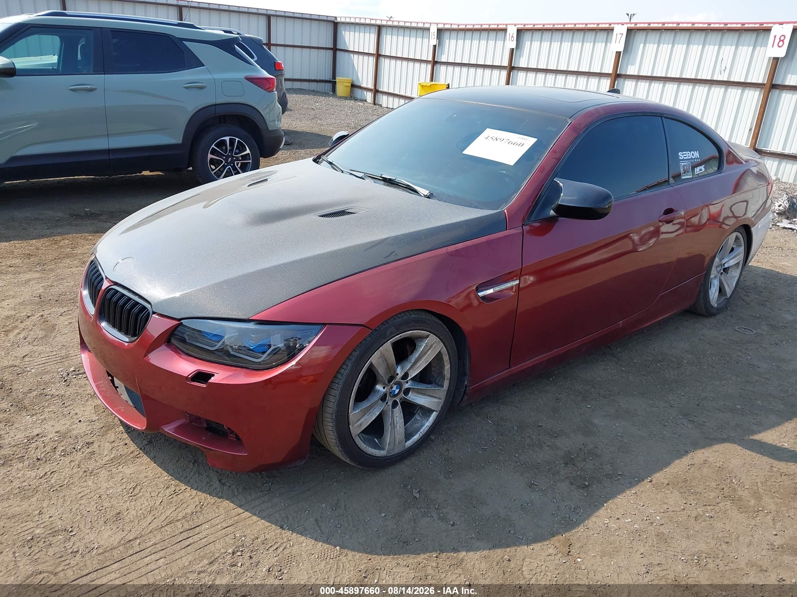 2011 Bmw 335i   Red vin: WBAKG7C58BE801945
