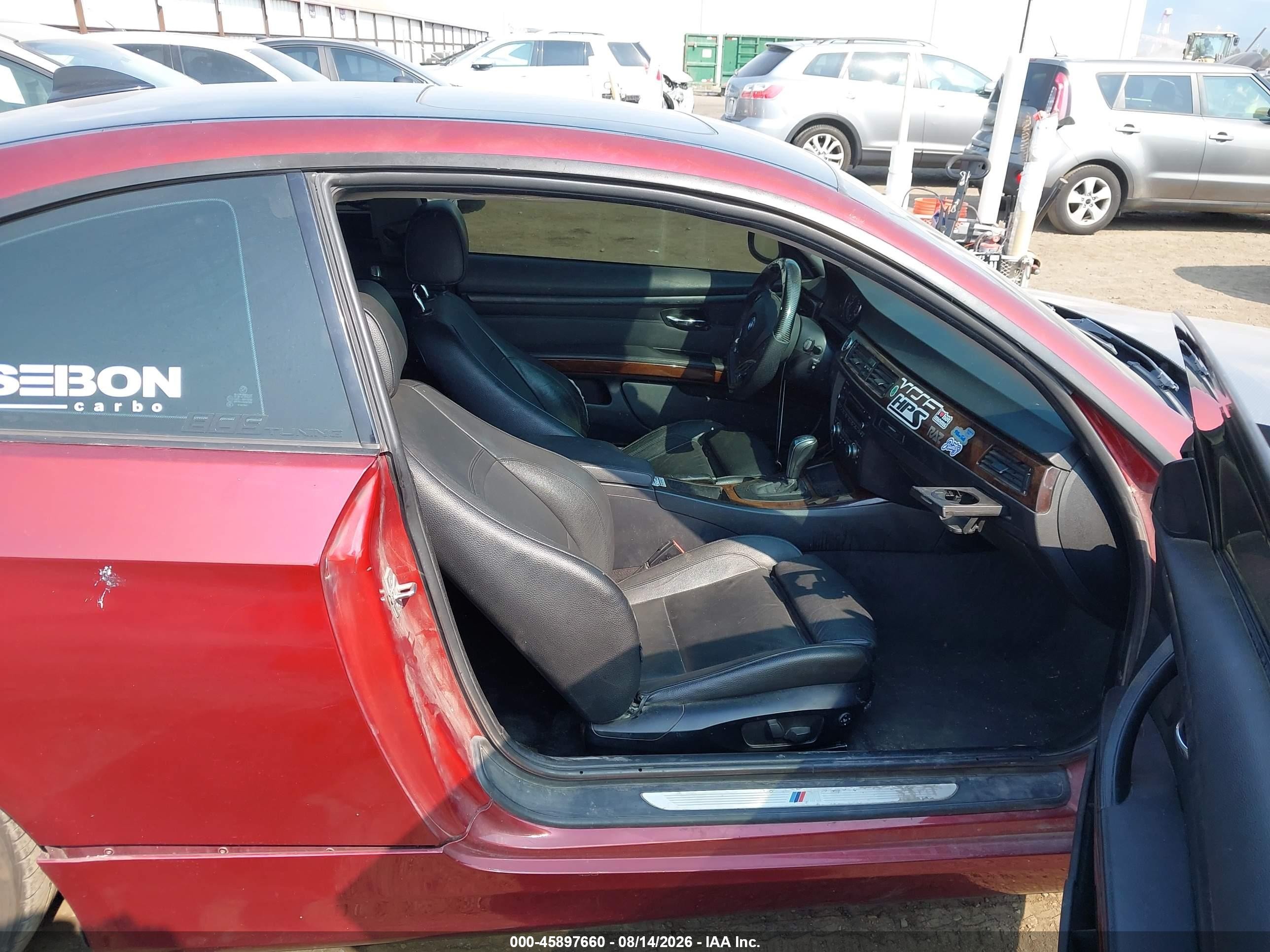 2011 Bmw 335i   Red vin: WBAKG7C58BE801945