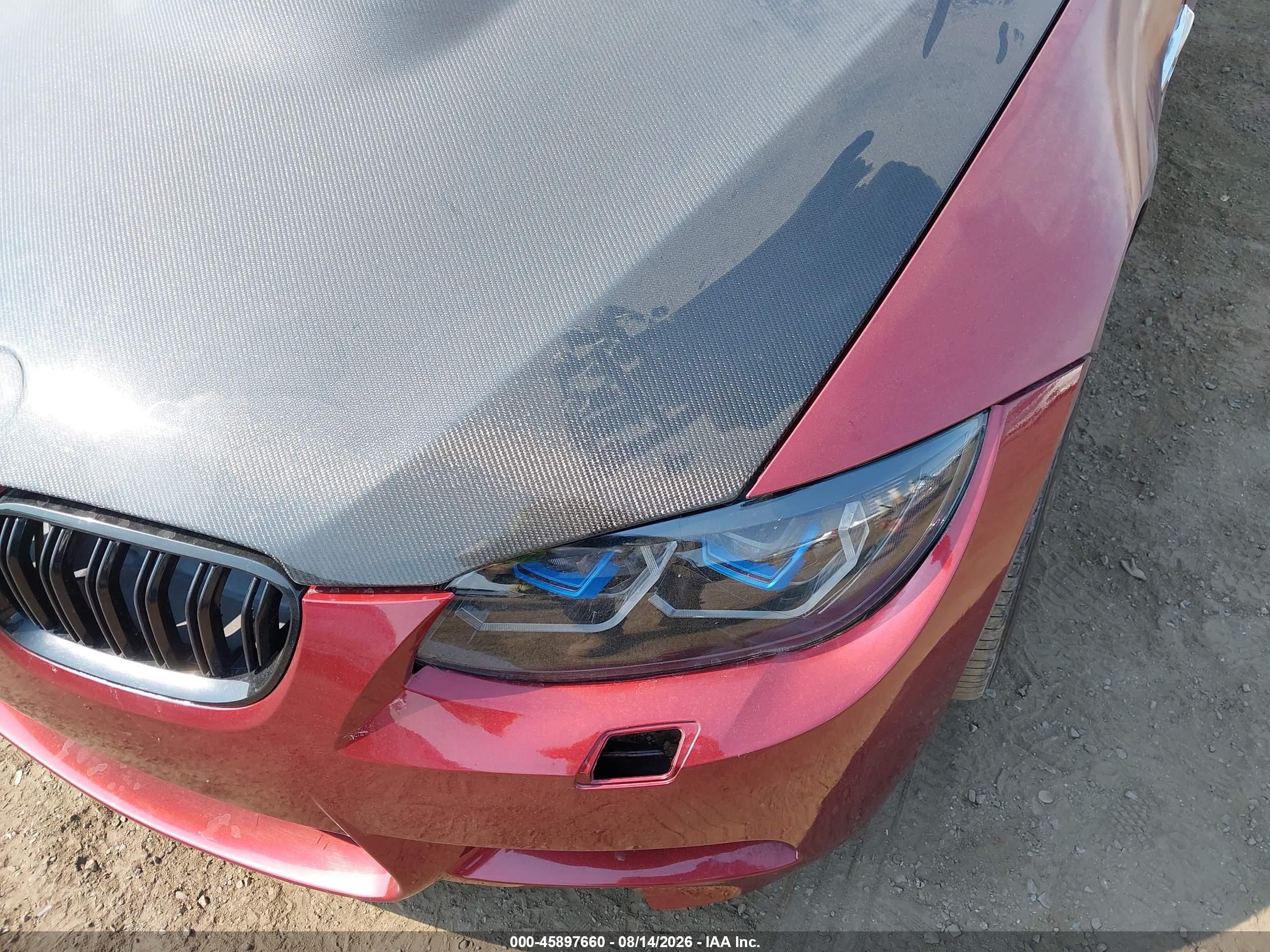 2011 Bmw 335i   Red vin: WBAKG7C58BE801945