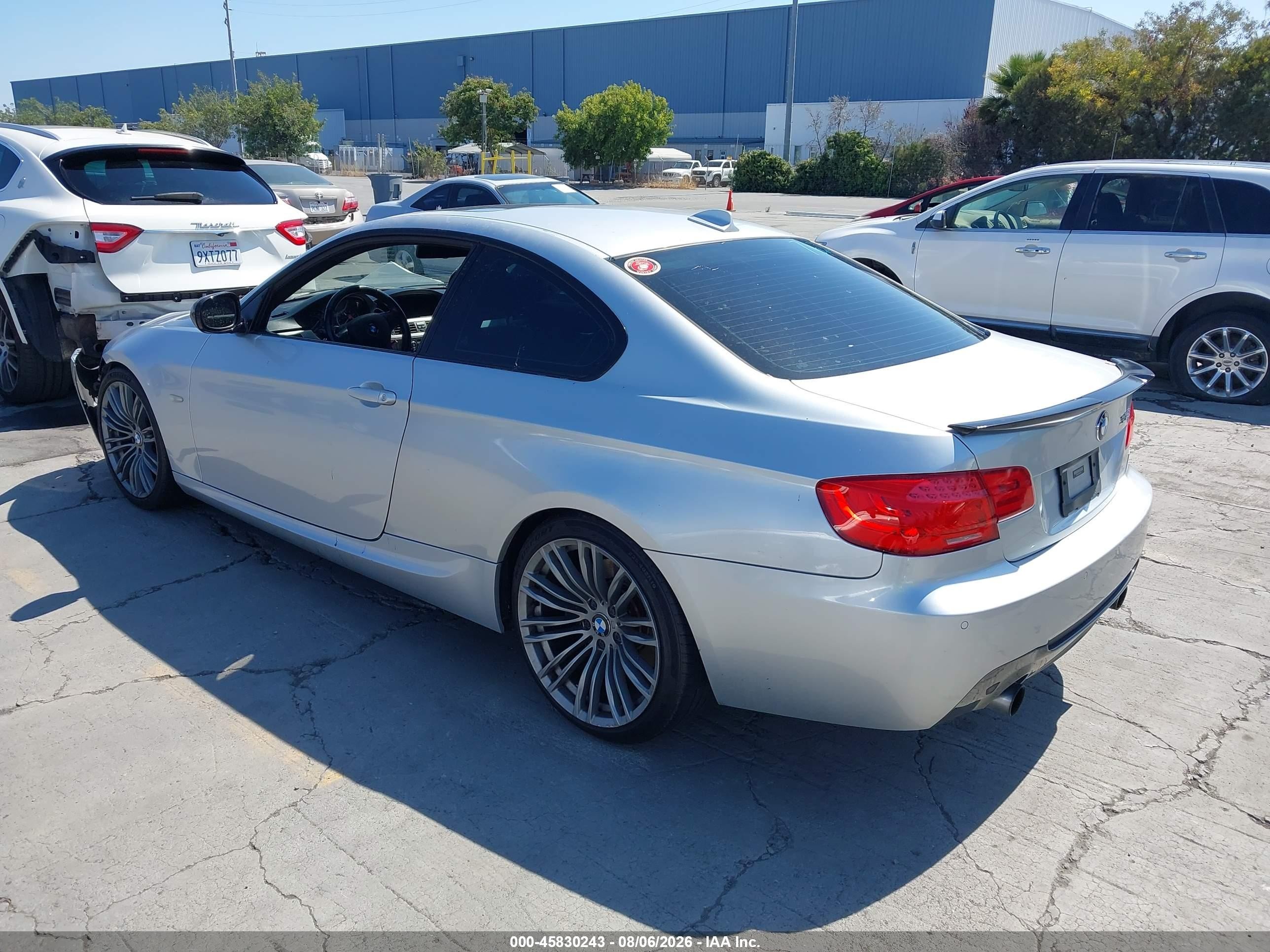 2013 Bmw 335i   Gray vin: WBAKG7C58DJ437620