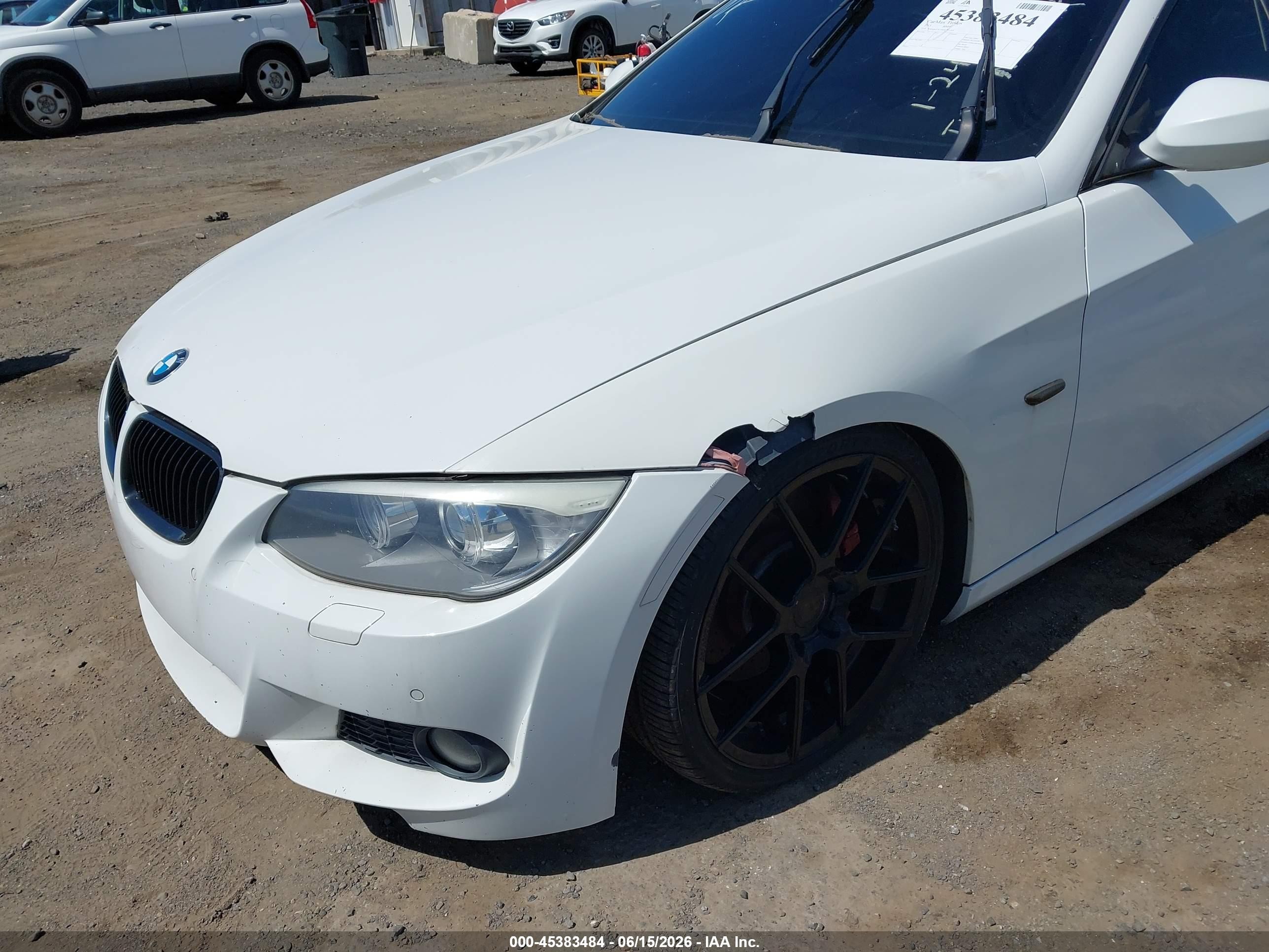 2013 Bmw 335i   White vin: WBAKG7C59DE263369