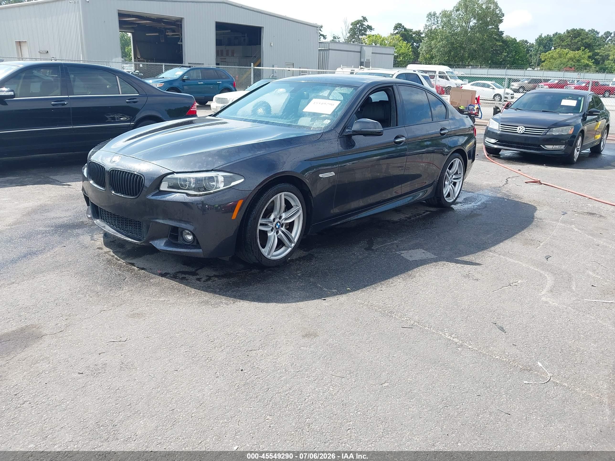2014 Bmw 550i   Black vin: WBAKN9C50ED680811