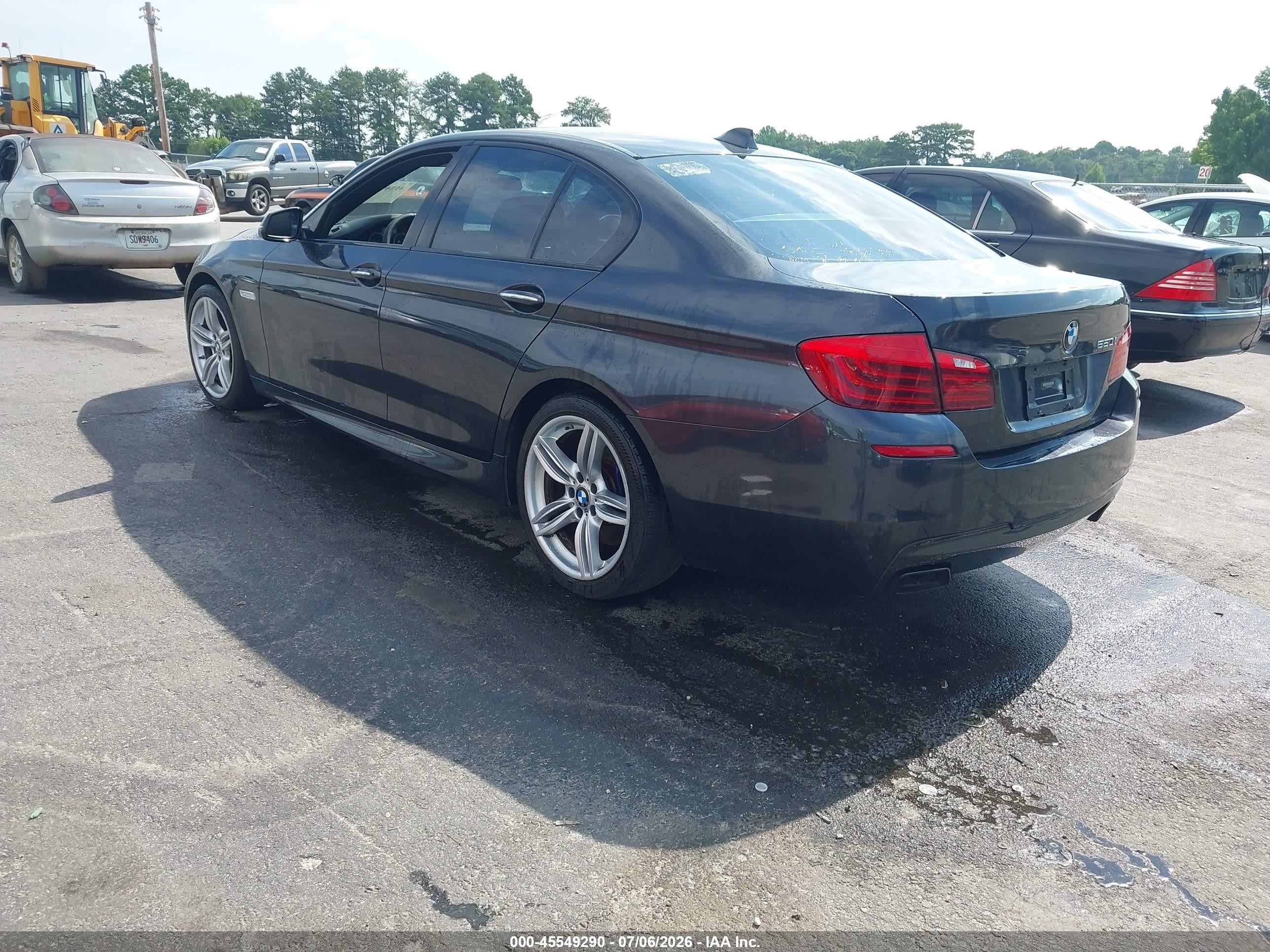 2014 Bmw 550i   Black vin: WBAKN9C50ED680811