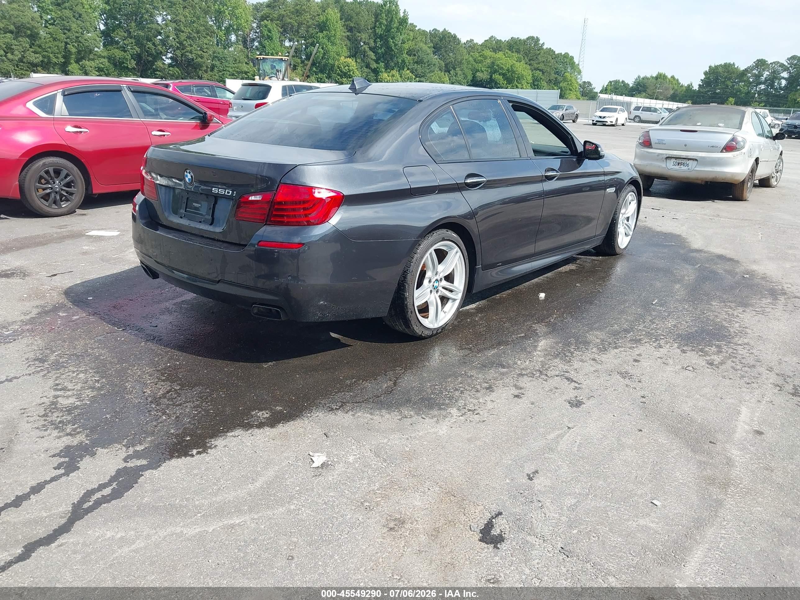2014 Bmw 550i   Black vin: WBAKN9C50ED680811