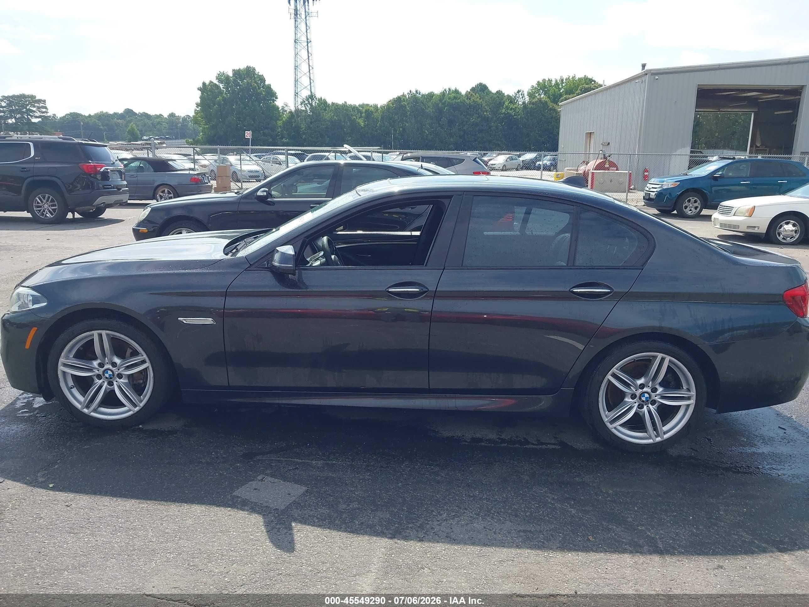 2014 Bmw 550i   Black vin: WBAKN9C50ED680811