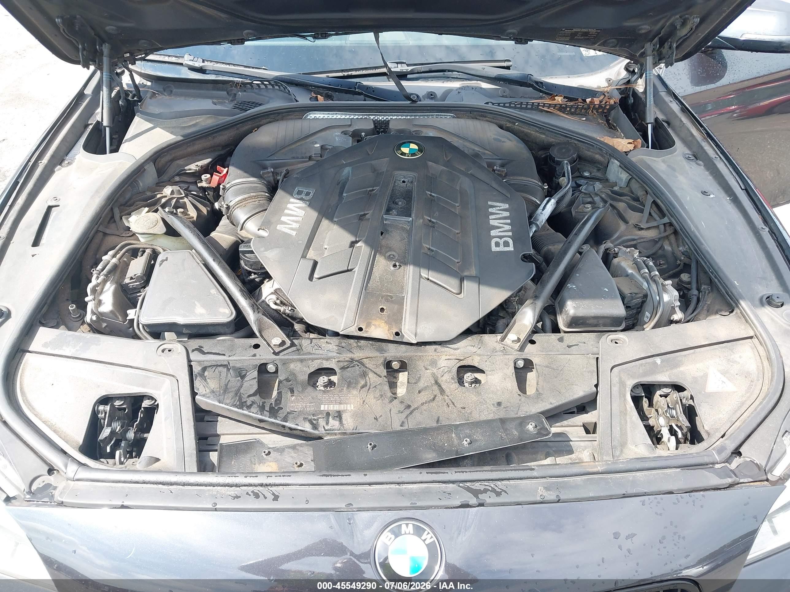 2014 Bmw 550i   Black vin: WBAKN9C50ED680811