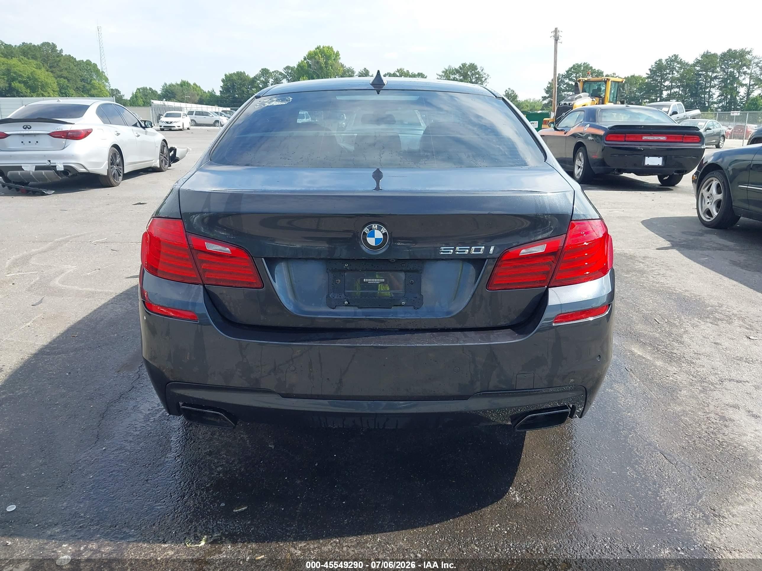2014 Bmw 550i   Black vin: WBAKN9C50ED680811