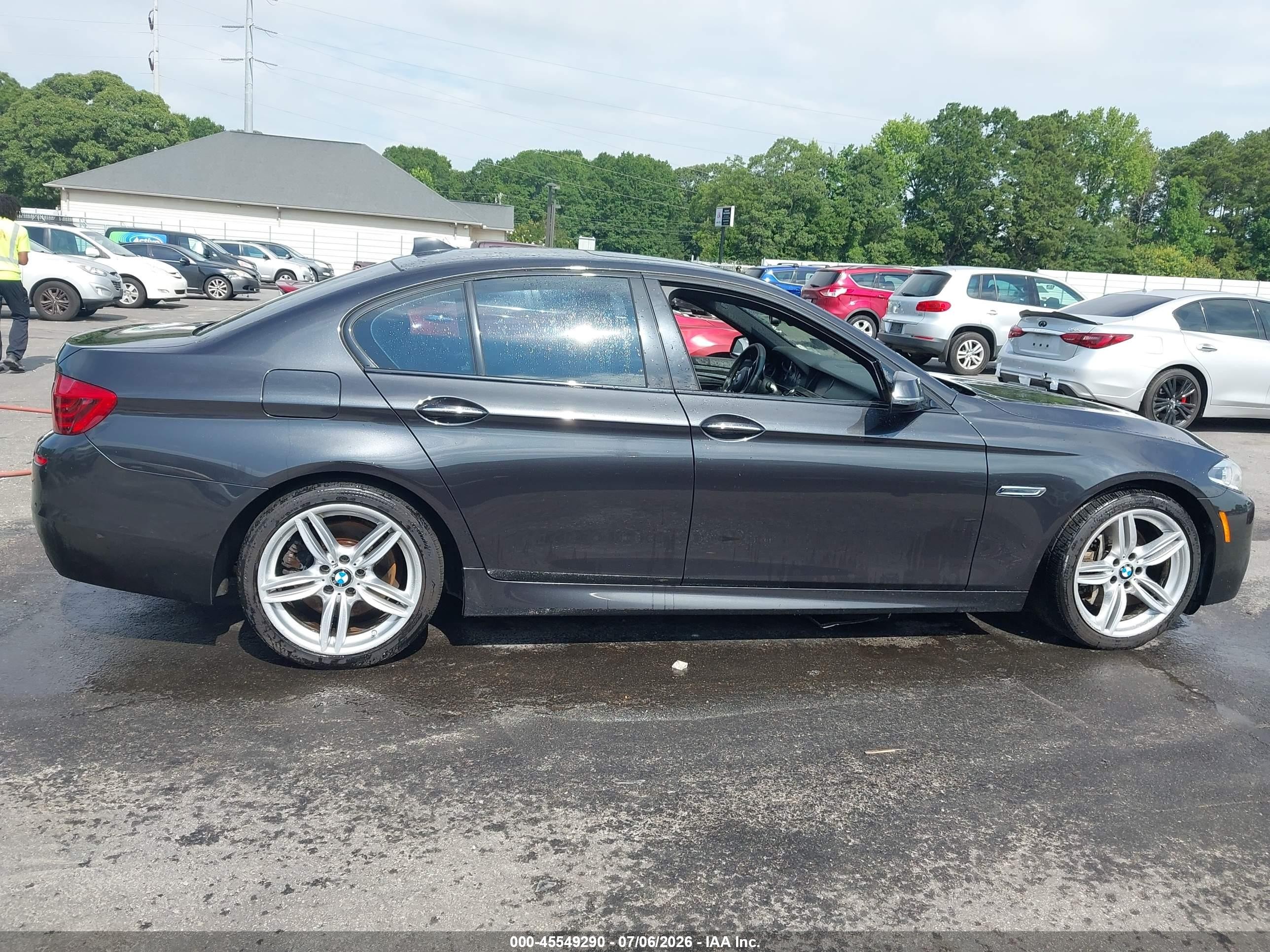 2014 Bmw 550i   Black vin: WBAKN9C50ED680811