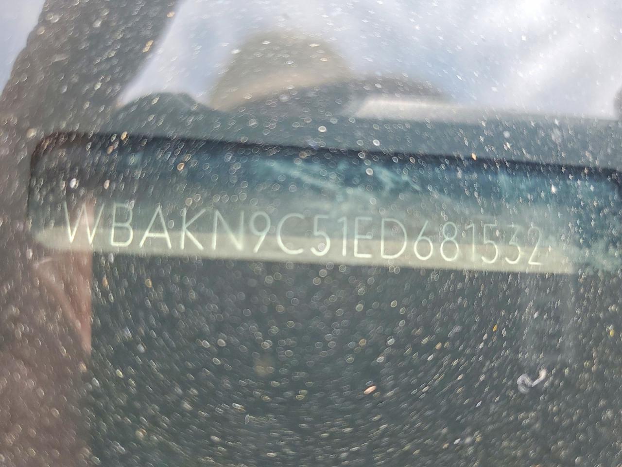 2014 Bmw 550 I Белый vin: WBAKN9C51ED681532