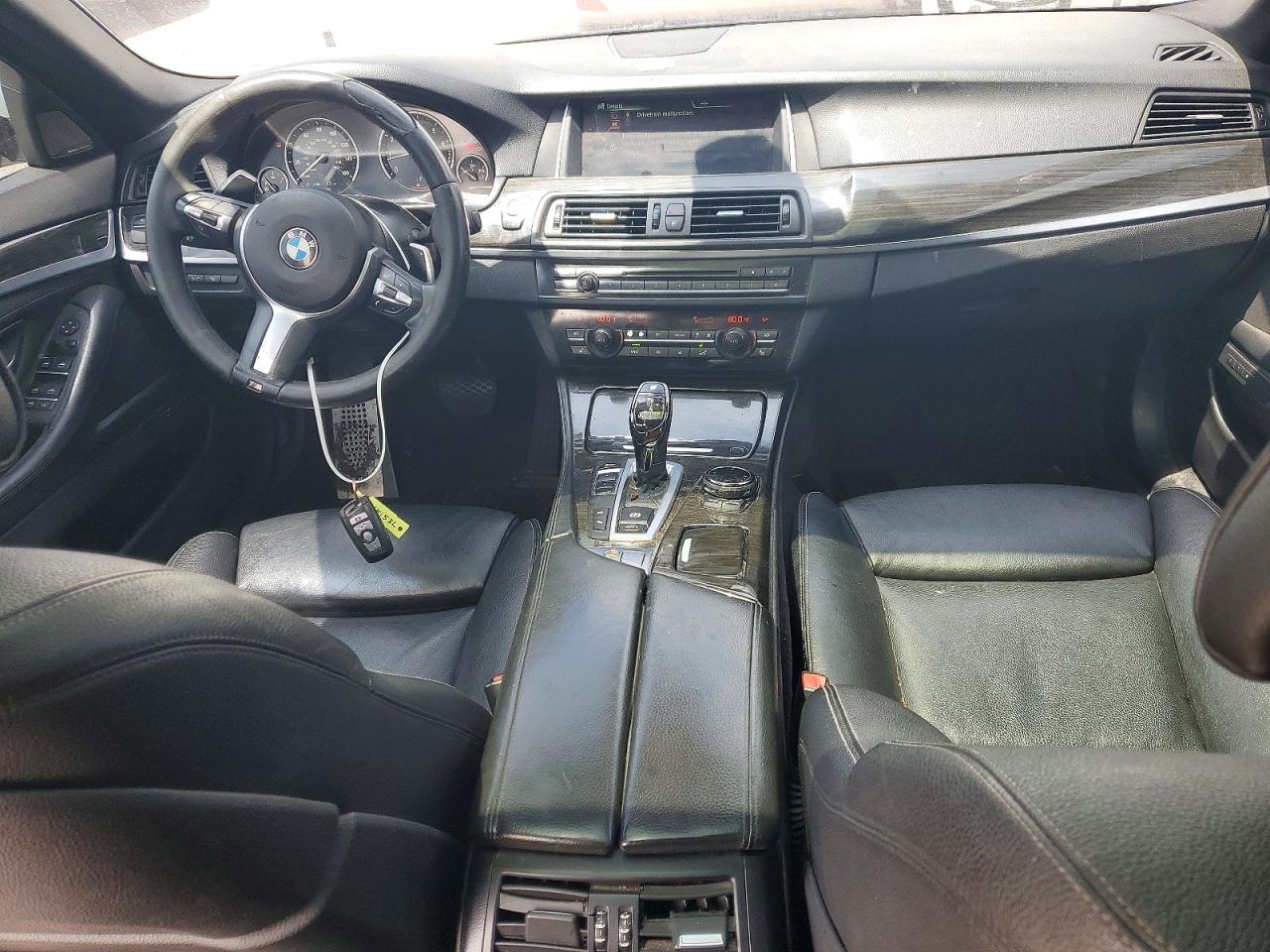 2014 Bmw 550 I Белый vin: WBAKN9C51ED681532