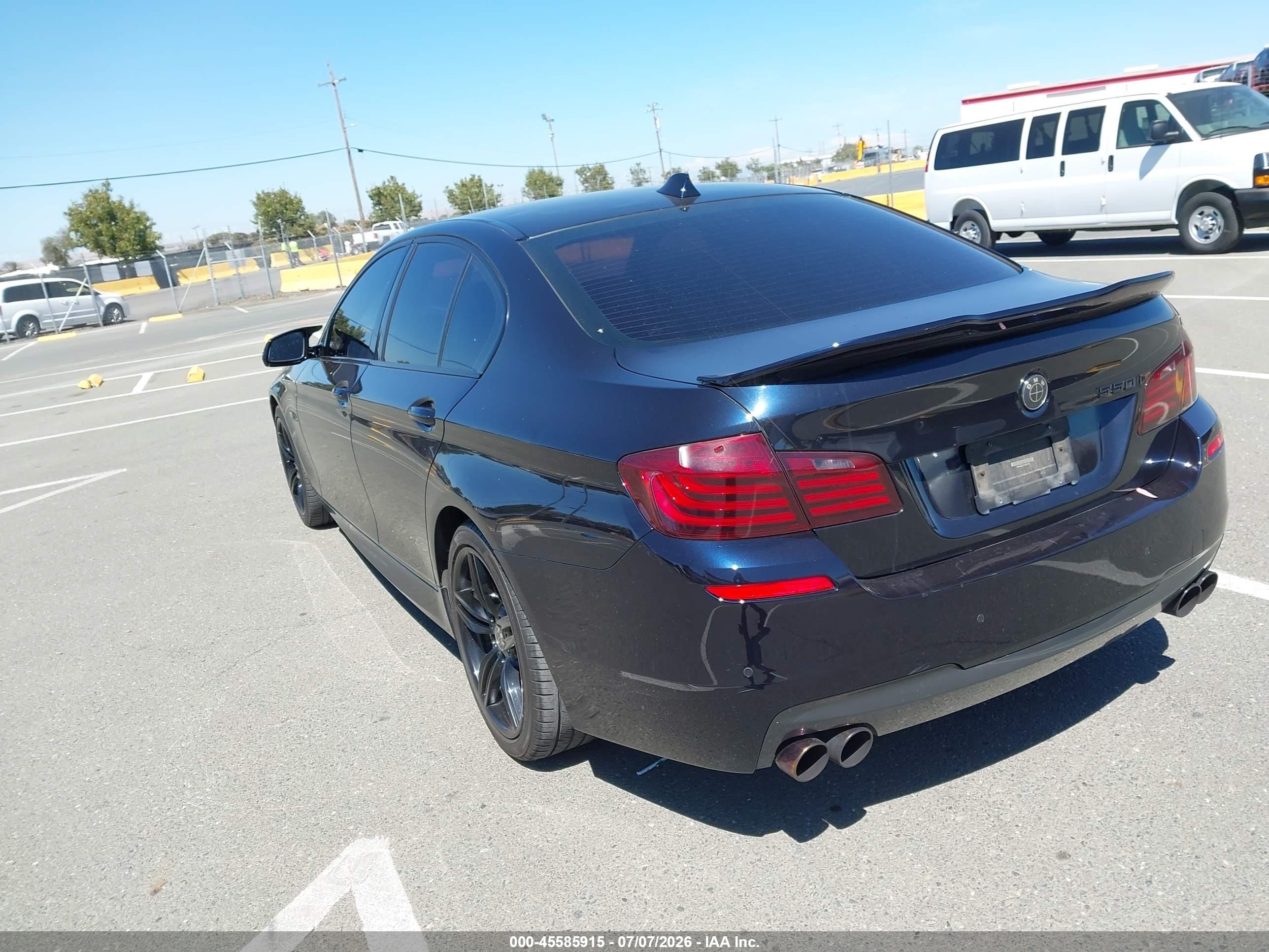 2014 Bmw 550i   Black vin: WBAKN9C52ED000732