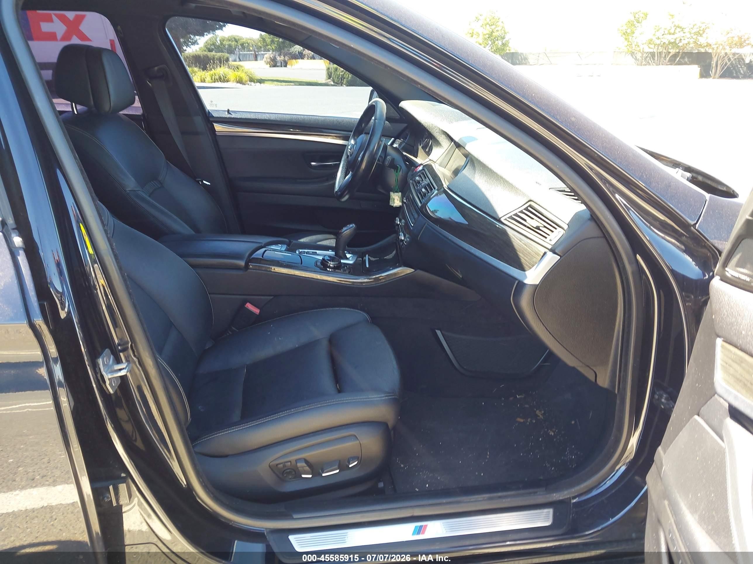 2014 Bmw 550i   Black vin: WBAKN9C52ED000732