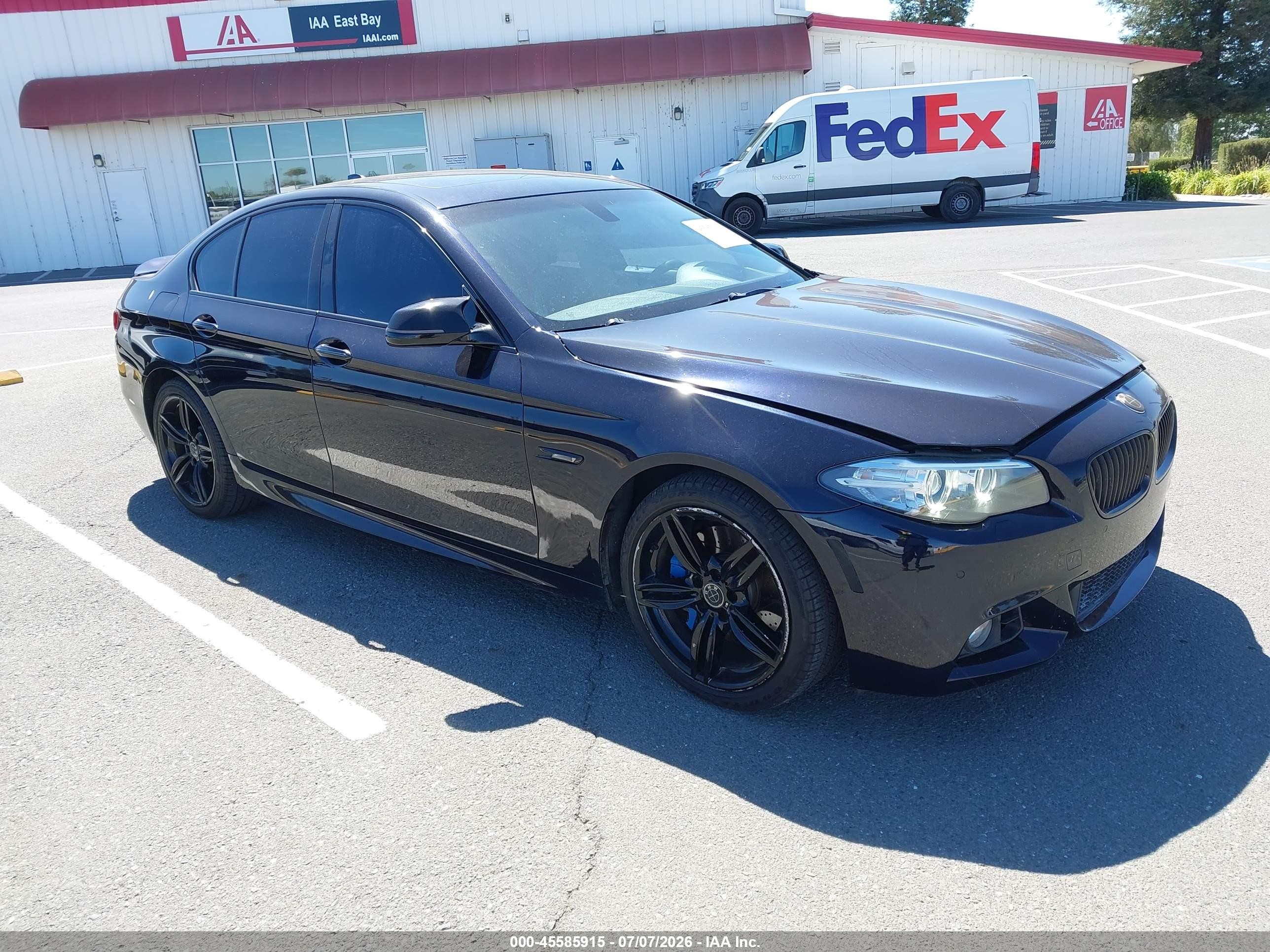 2014 Bmw 550i   Black vin: WBAKN9C52ED000732