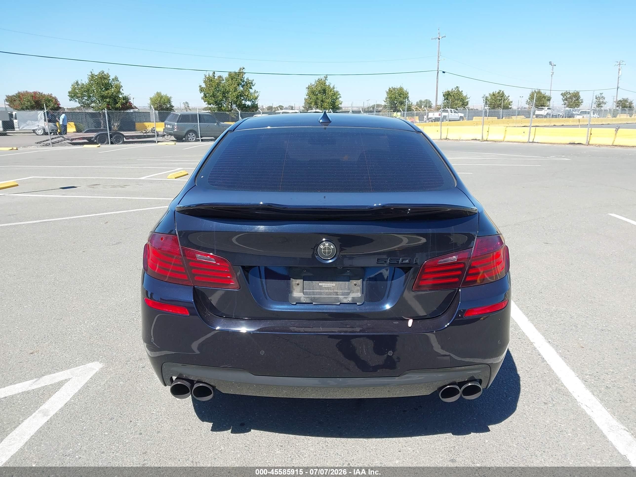 2014 Bmw 550i   Black vin: WBAKN9C52ED000732