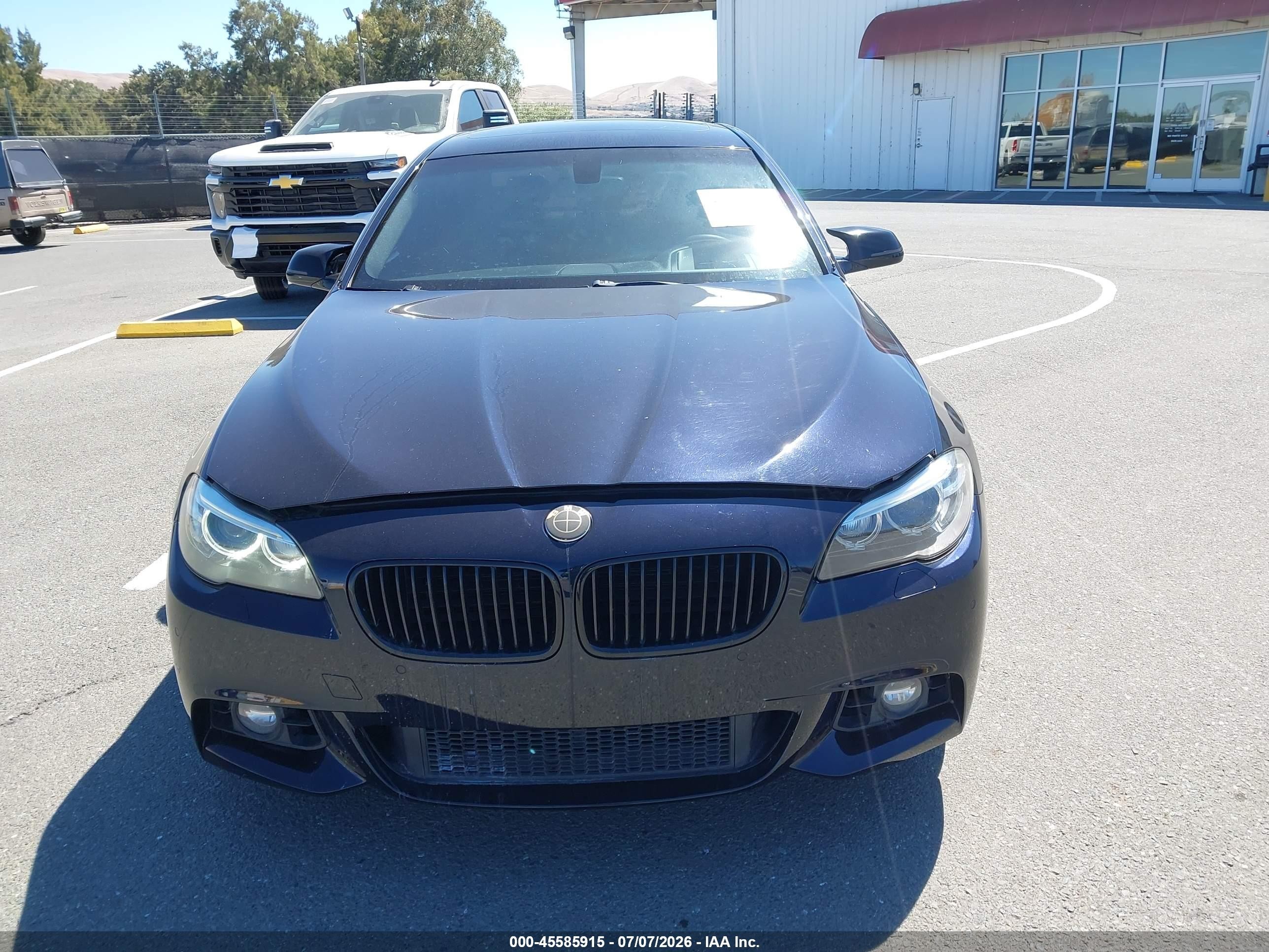 2014 Bmw 550i   Black vin: WBAKN9C52ED000732