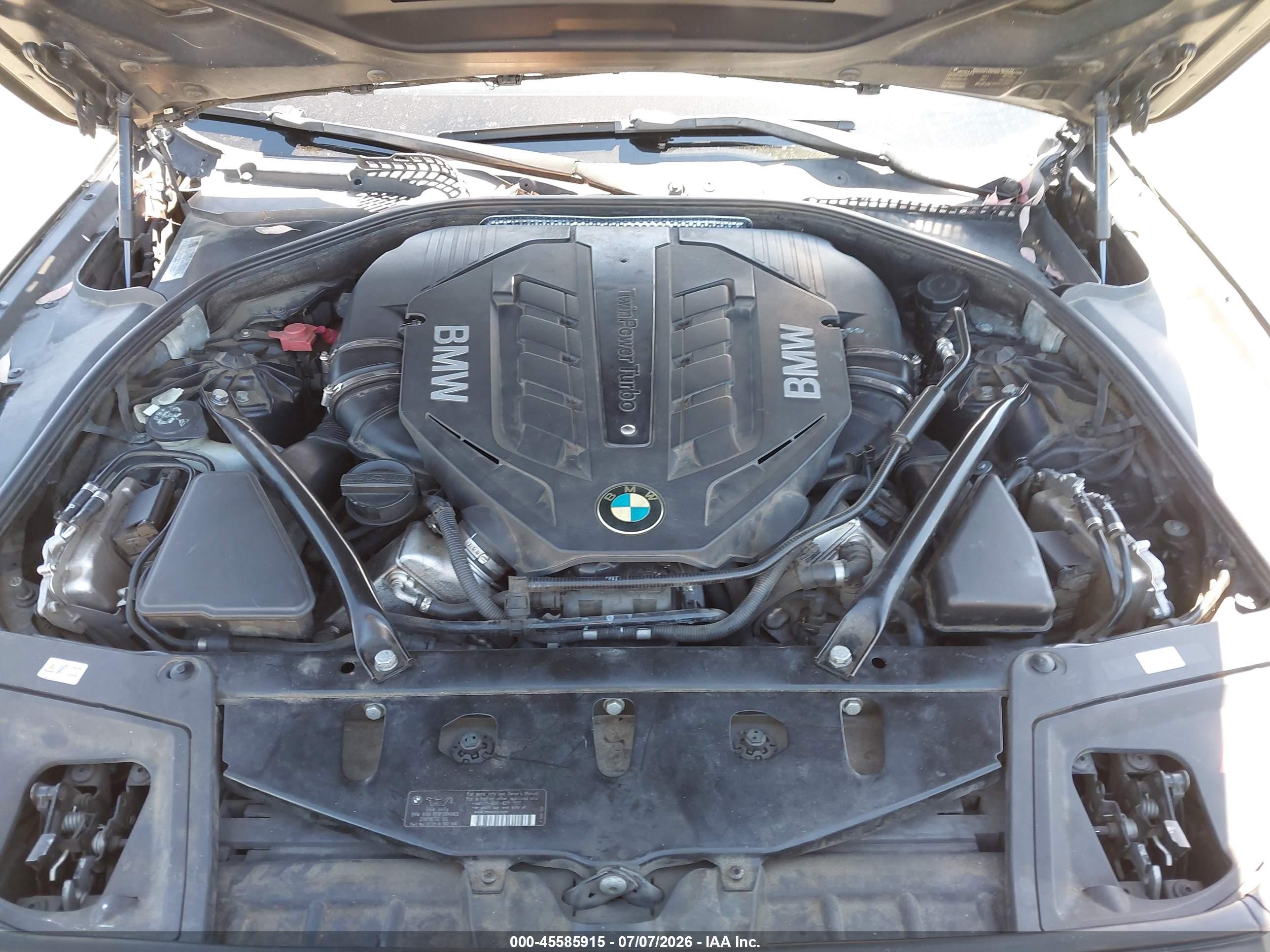 2014 Bmw 550i   Black vin: WBAKN9C52ED000732