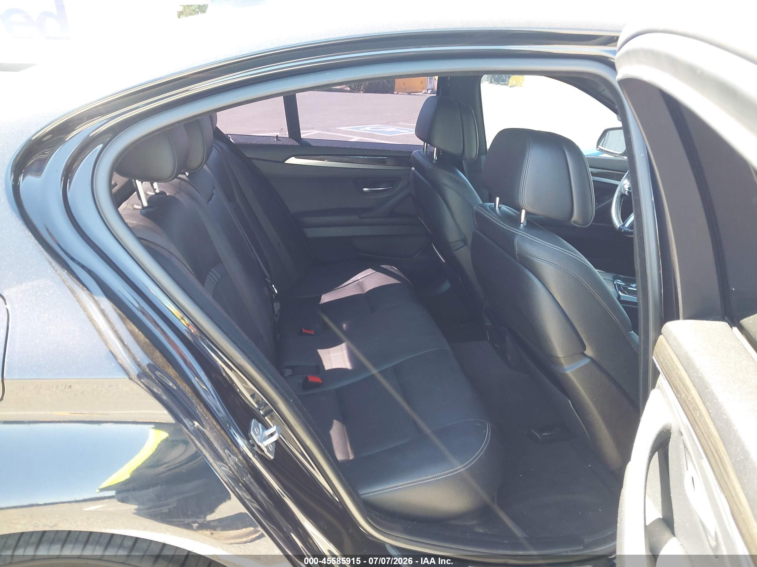 2014 Bmw 550i   Black vin: WBAKN9C52ED000732