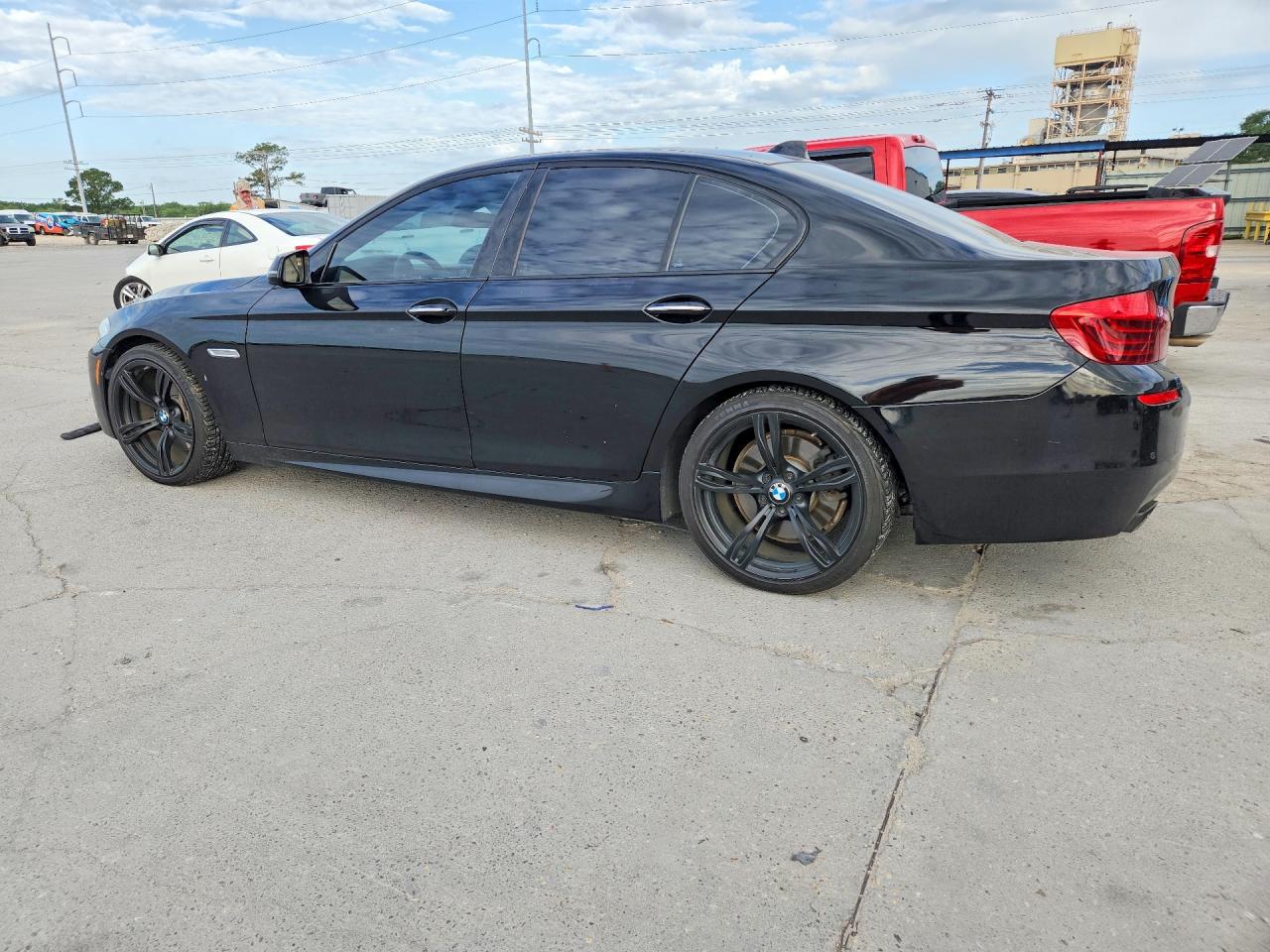 2014 Bmw 550 I Black vin: WBAKN9C54ED681525