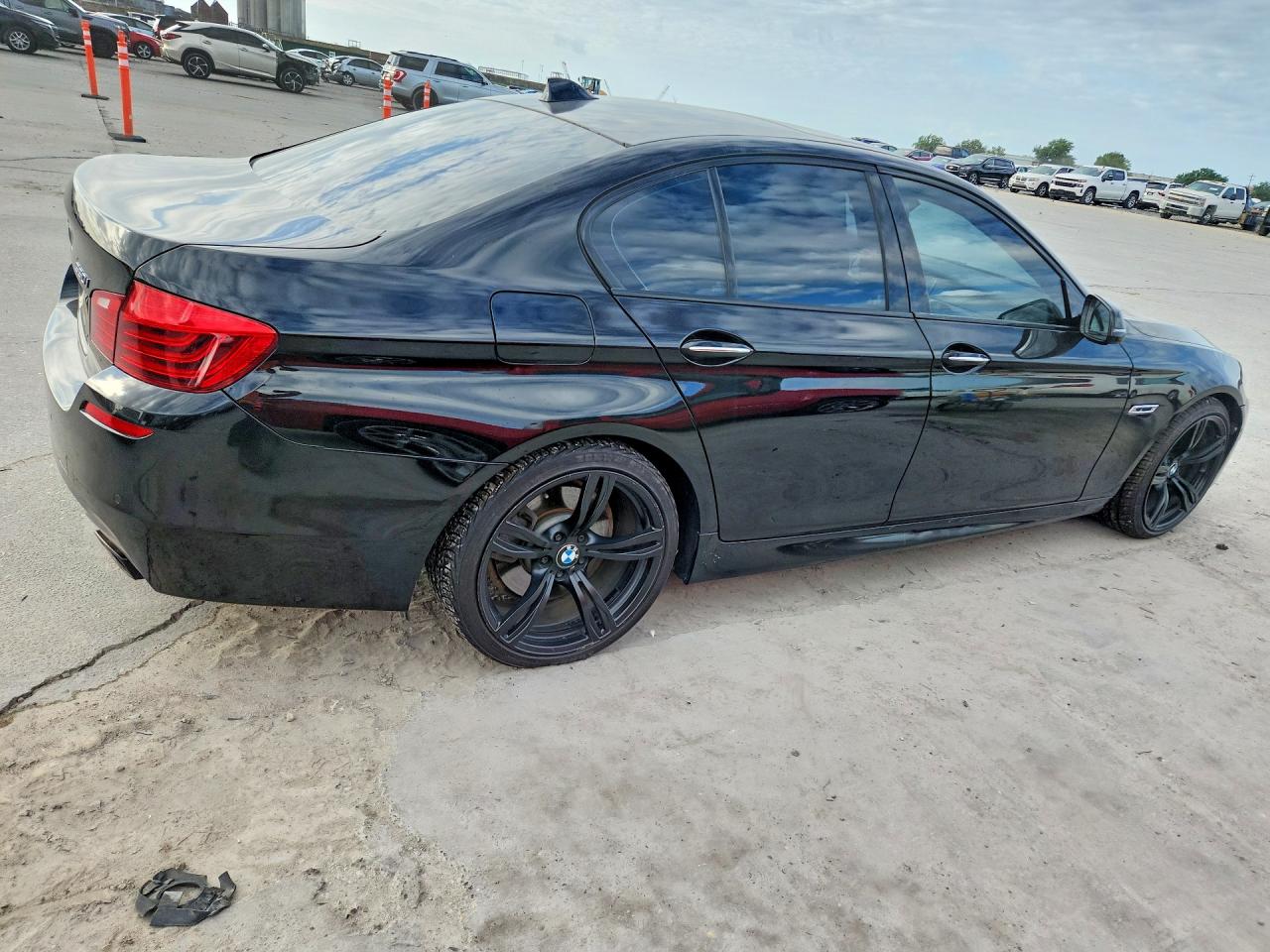 2014 Bmw 550 I Black vin: WBAKN9C54ED681525