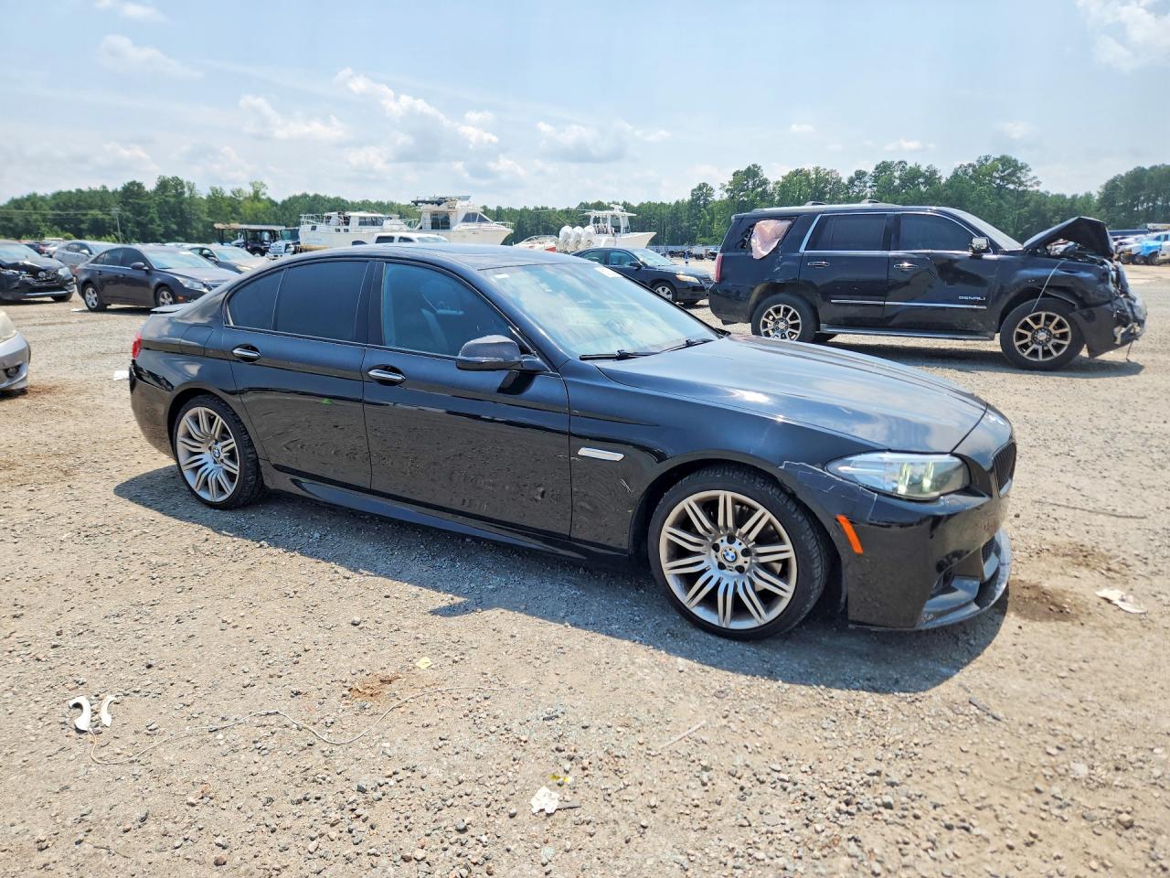 2016 Bmw 550 I Black vin: WBAKN9C54GD962047