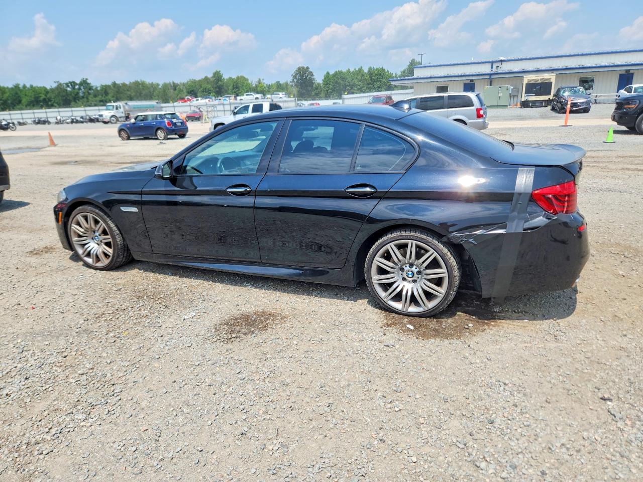 2016 Bmw 550 I Black vin: WBAKN9C54GD962047