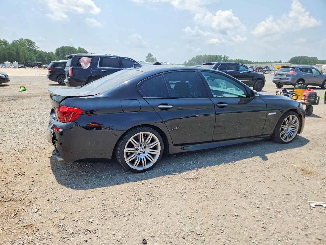2016 Bmw 550 I Black vin: WBAKN9C54GD962047
