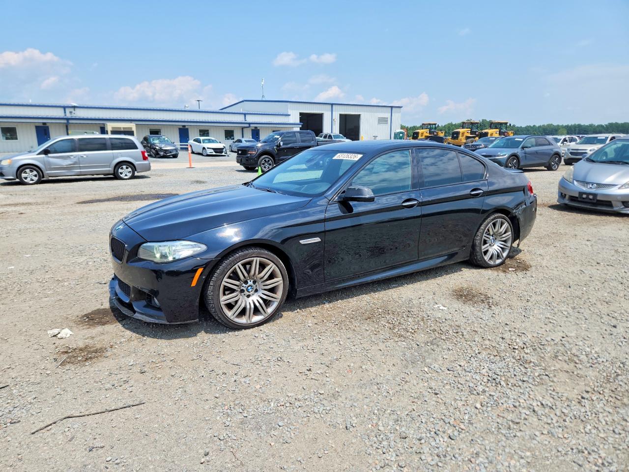 2016 Bmw 550 I Black vin: WBAKN9C54GD962047