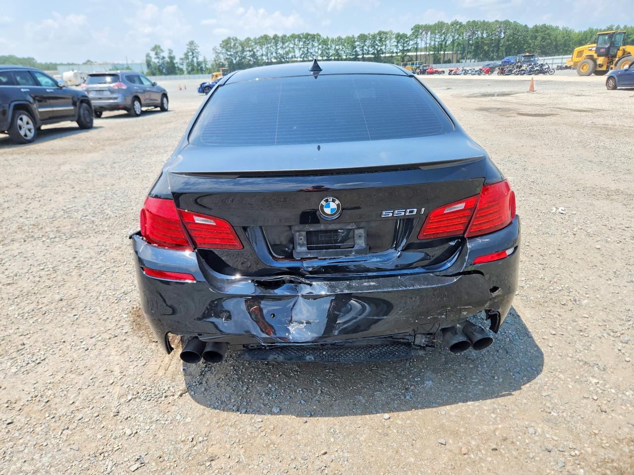 2016 Bmw 550 I Black vin: WBAKN9C54GD962047