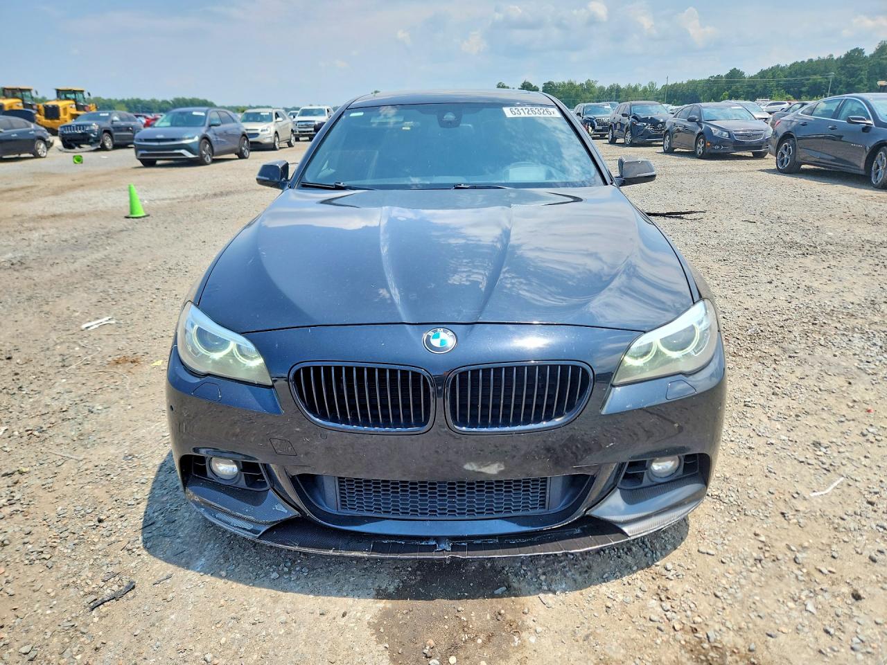 2016 Bmw 550 I Black vin: WBAKN9C54GD962047