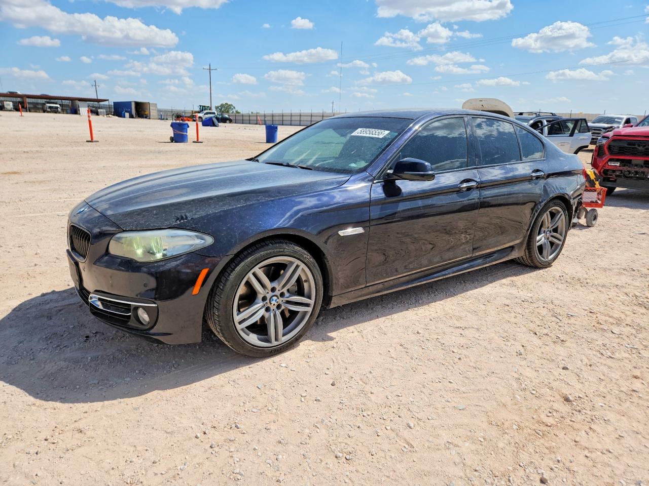 2014 Bmw 550 I Black vin: WBAKN9C55ED000983