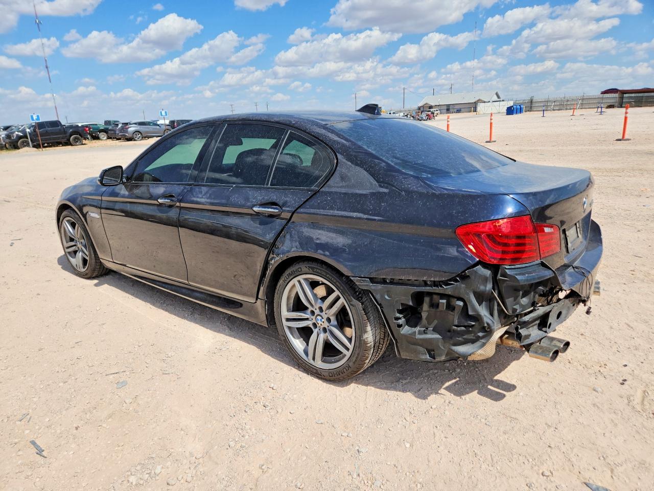 2014 Bmw 550 I Черный vin: WBAKN9C55ED000983