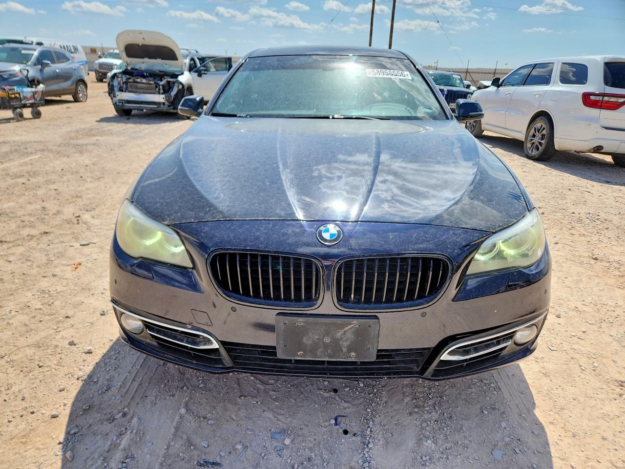 2014 Bmw 550 I Черный vin: WBAKN9C55ED000983