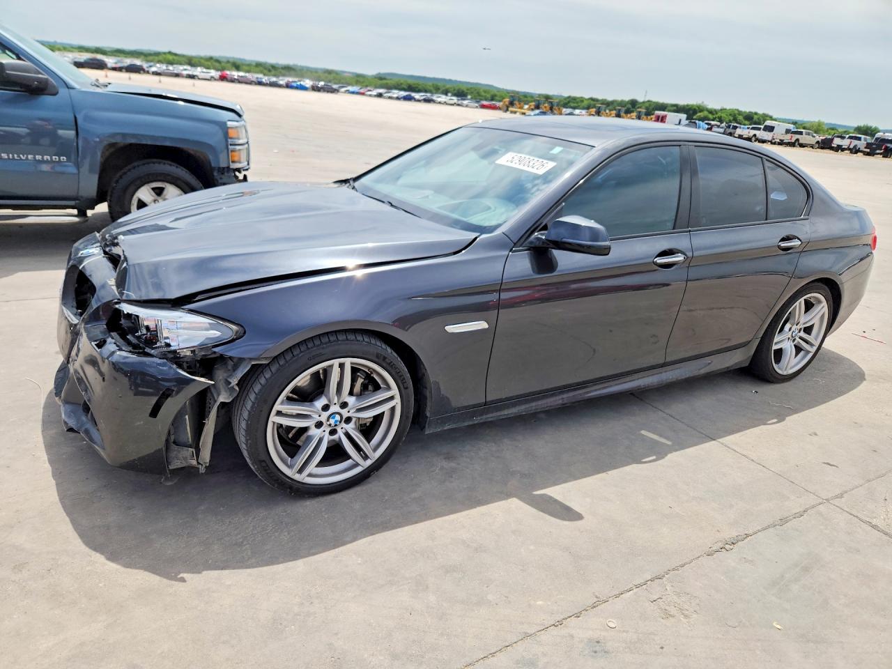 2015 Bmw 550 I Charcoal vin: WBAKN9C55FD961116