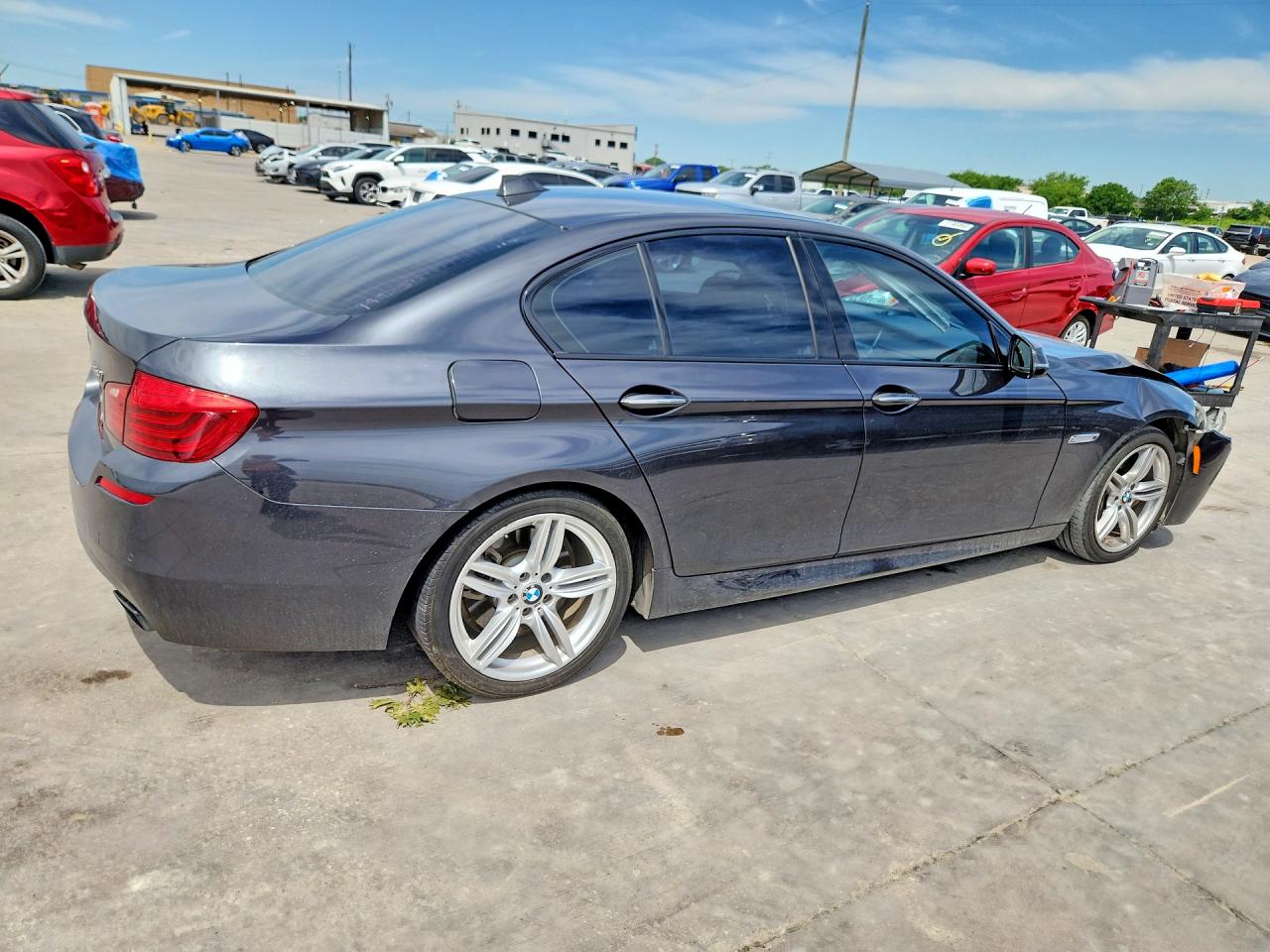 2015 Bmw 550 I Charcoal vin: WBAKN9C55FD961116